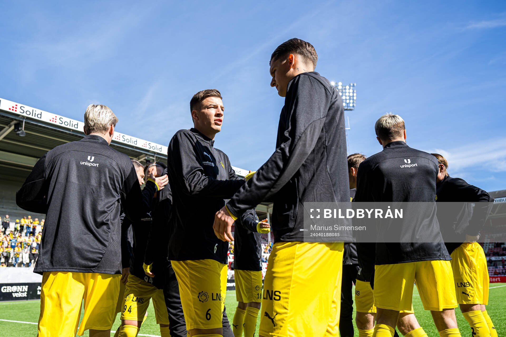 Jostein Gundersen of Bodø/Glimt ahead of the Eliteserien match between Fredrikstad and Bodø/Glimt on April 1, 2024 in Fredrikstad.