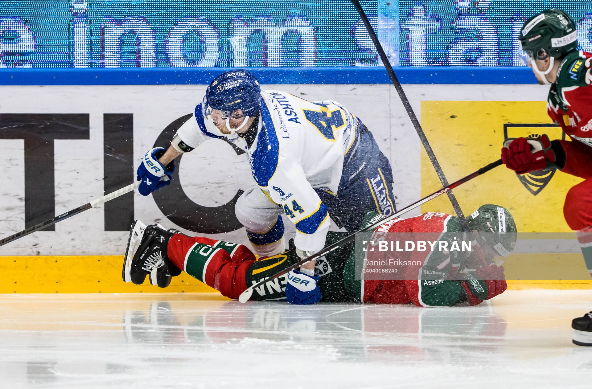 Leksands Carter Ashton och Frölundas Henrik Tömmernes