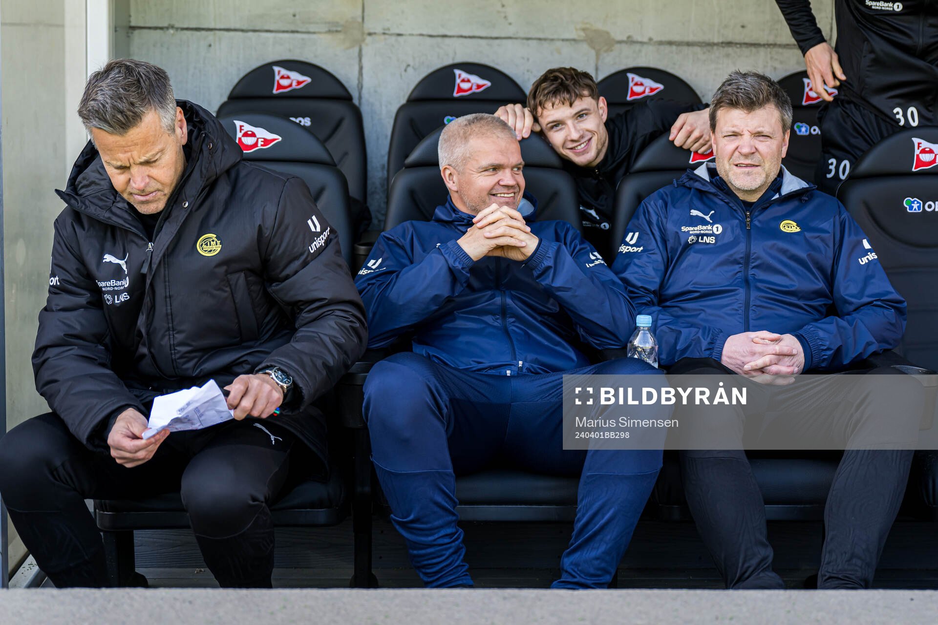 Kjetil Knutsen, head coach of Bodø/Glimt, Gaute Helstrup,