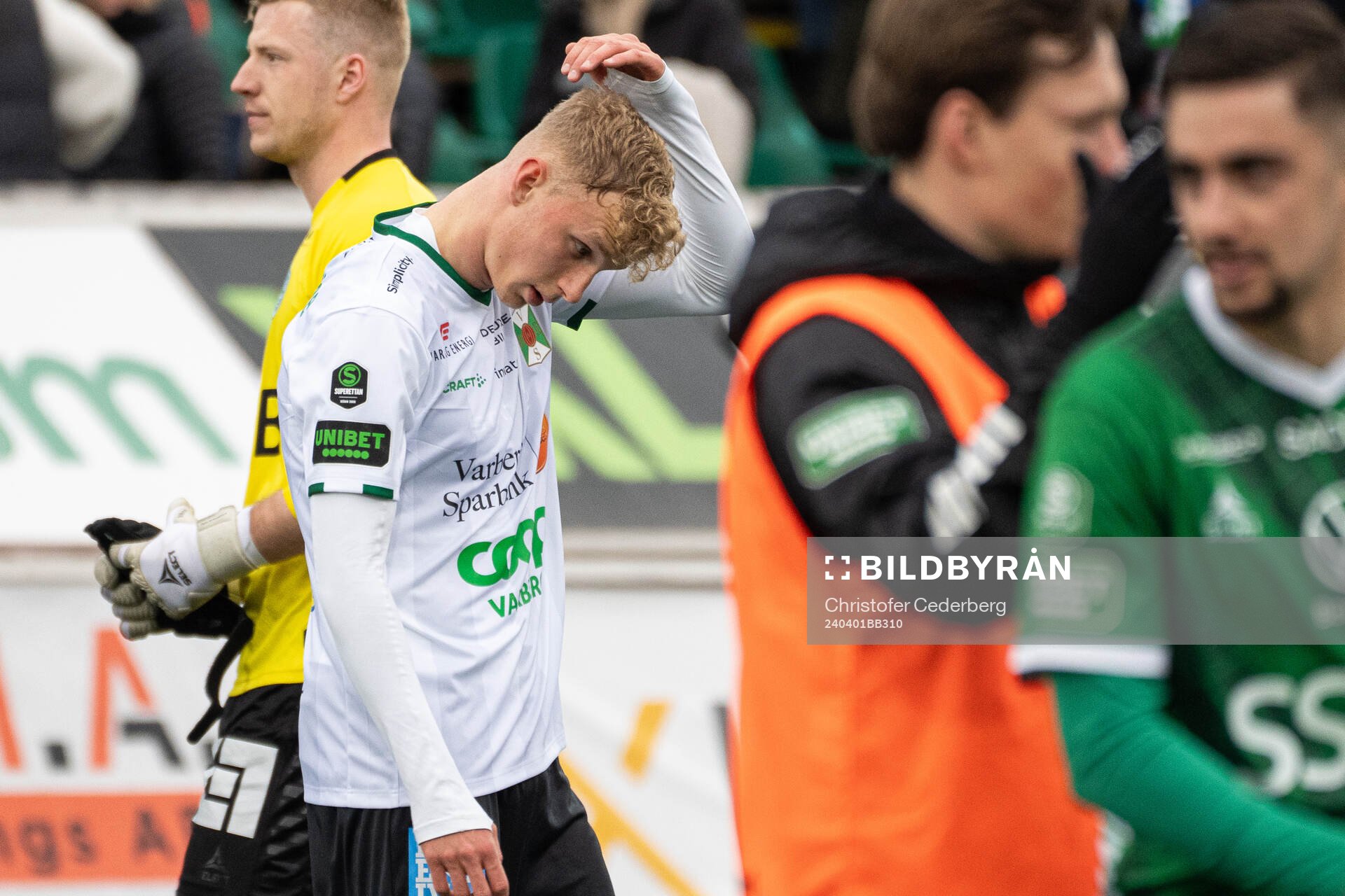 Varbergs Liam Olausson deppar
