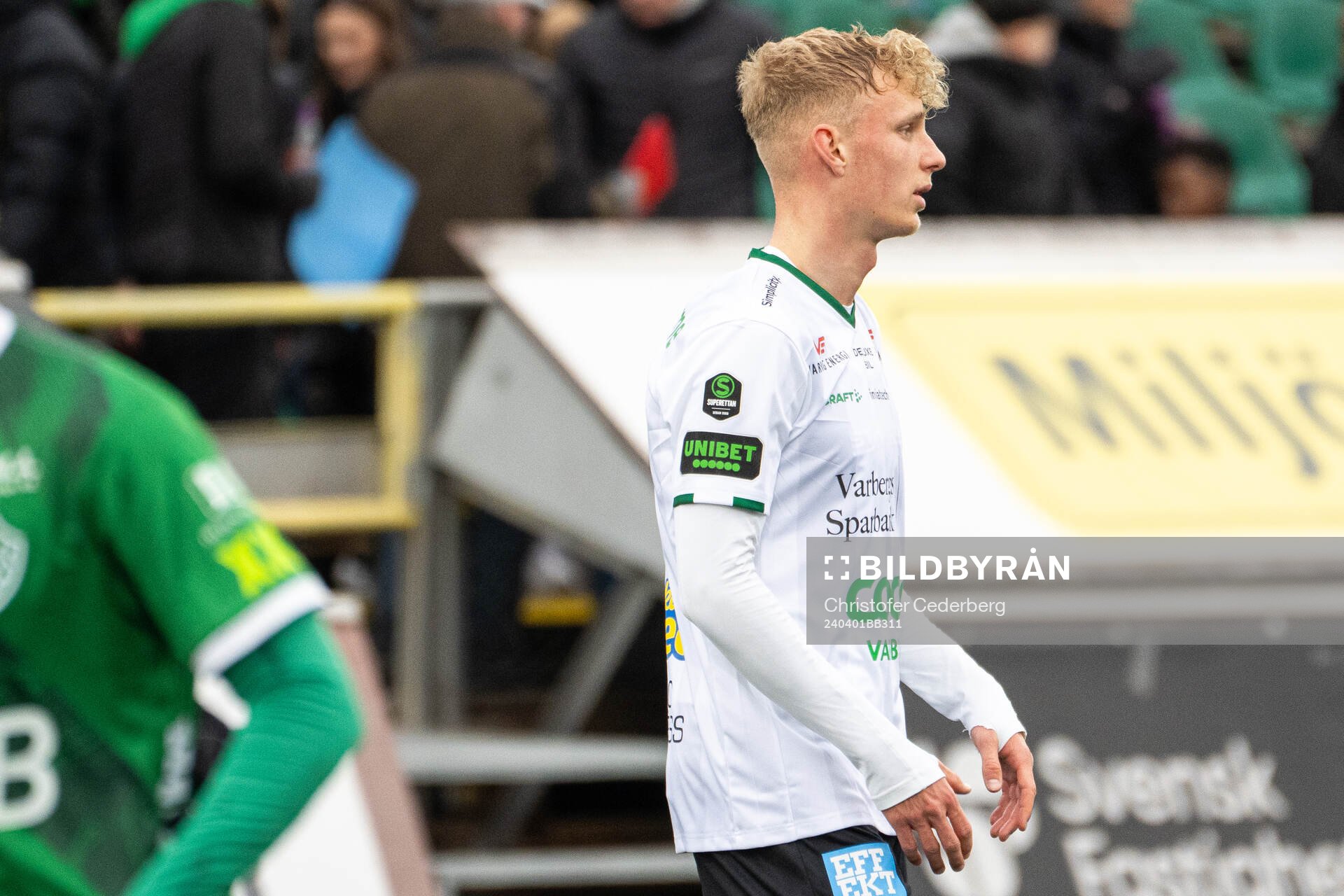 Varbergs Liam Olausson deppar