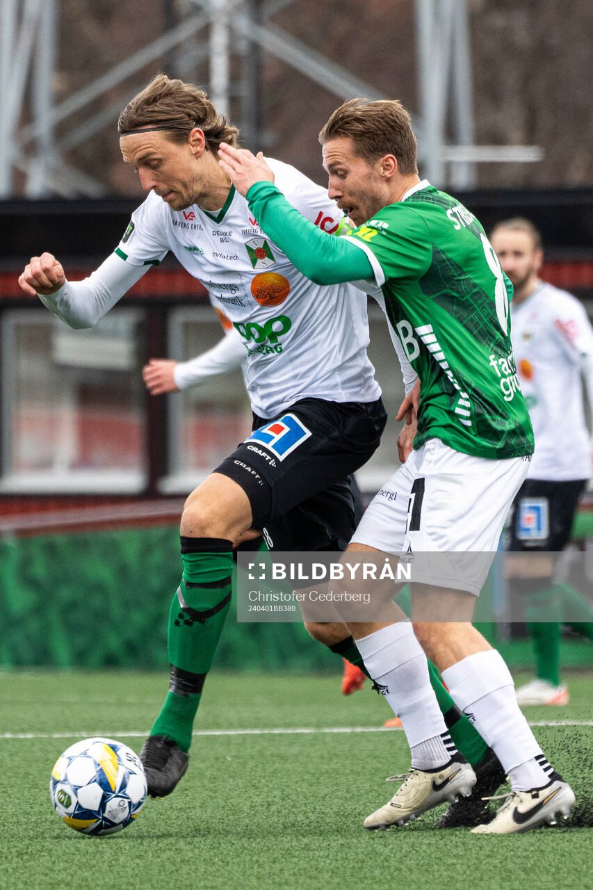 Varbergs Isak Bjerkebo och Brages Jacob Stensson