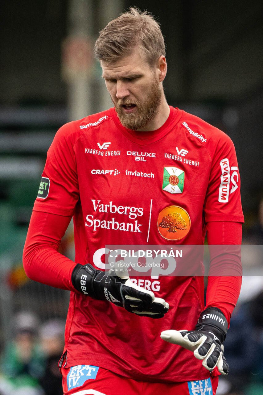 Varbergs målvakt Fredrik Andersson
