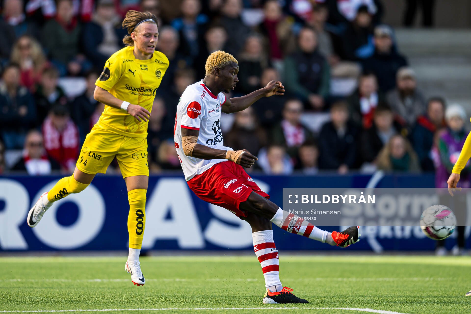 Maxwell Woledzi of Fredrikstad