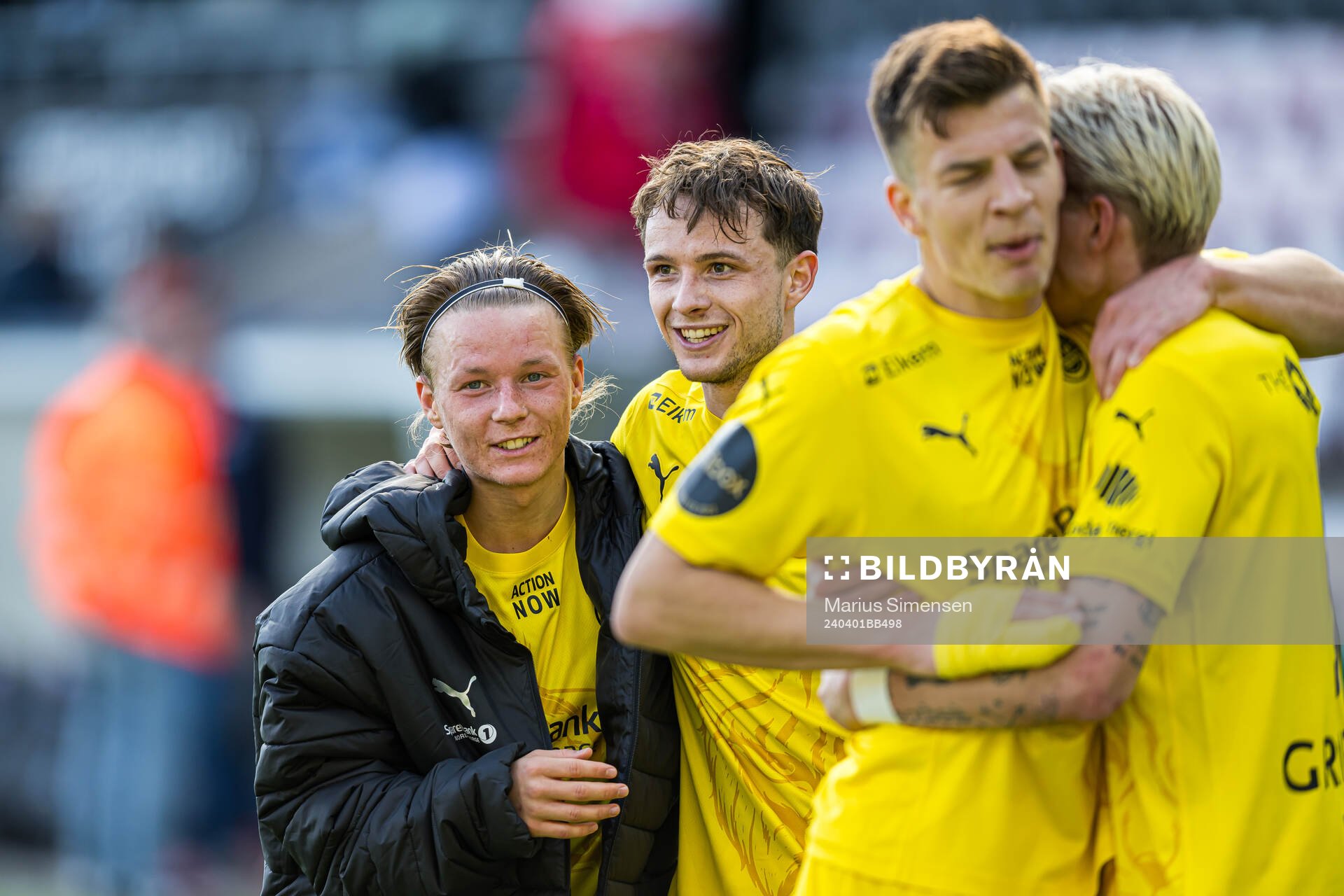 August Mikkelsen and Håkon Evjen of Bodø/Glimt celebrates