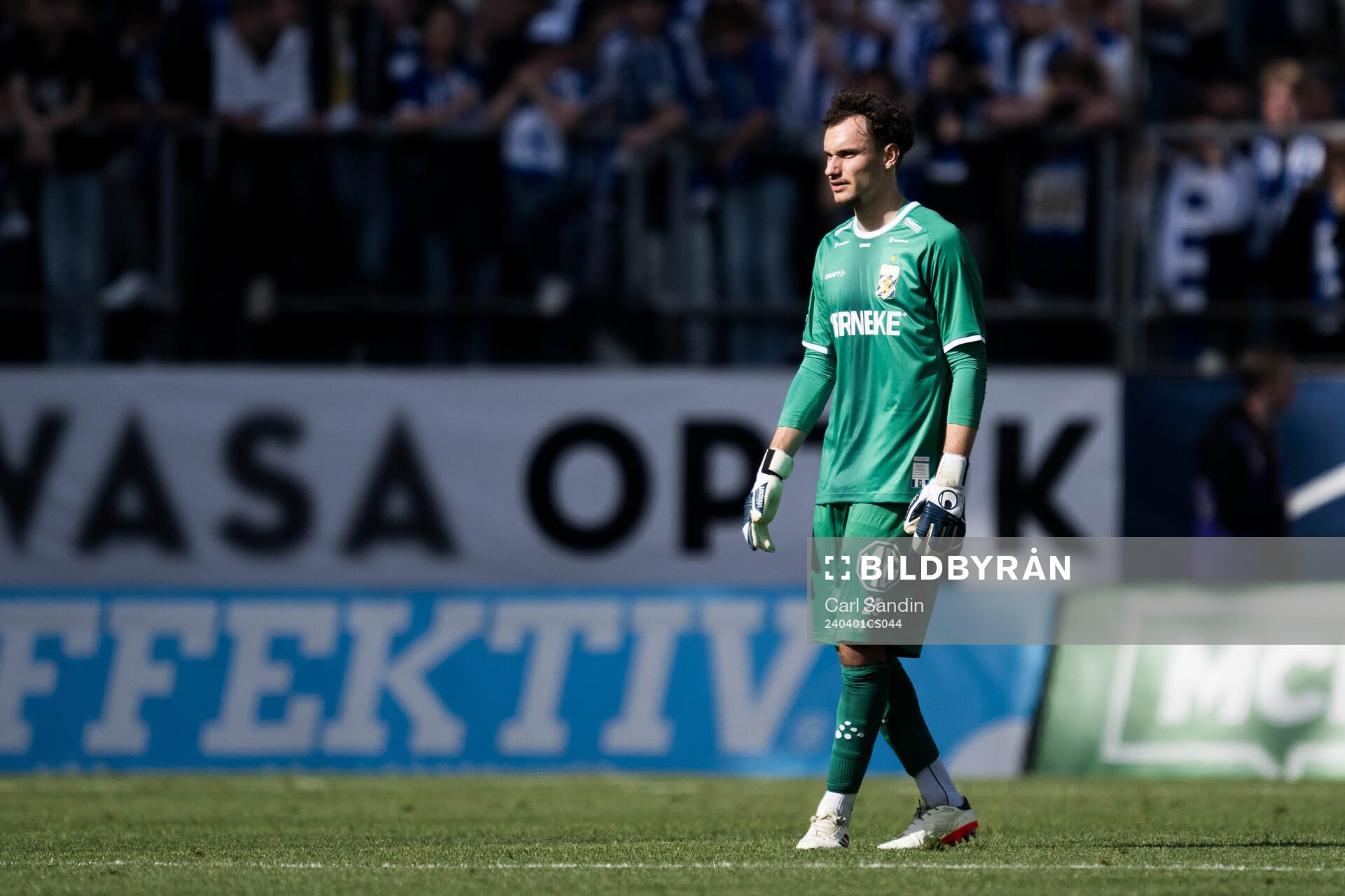 IFK Göteborgs målvakt Elis Bishesari