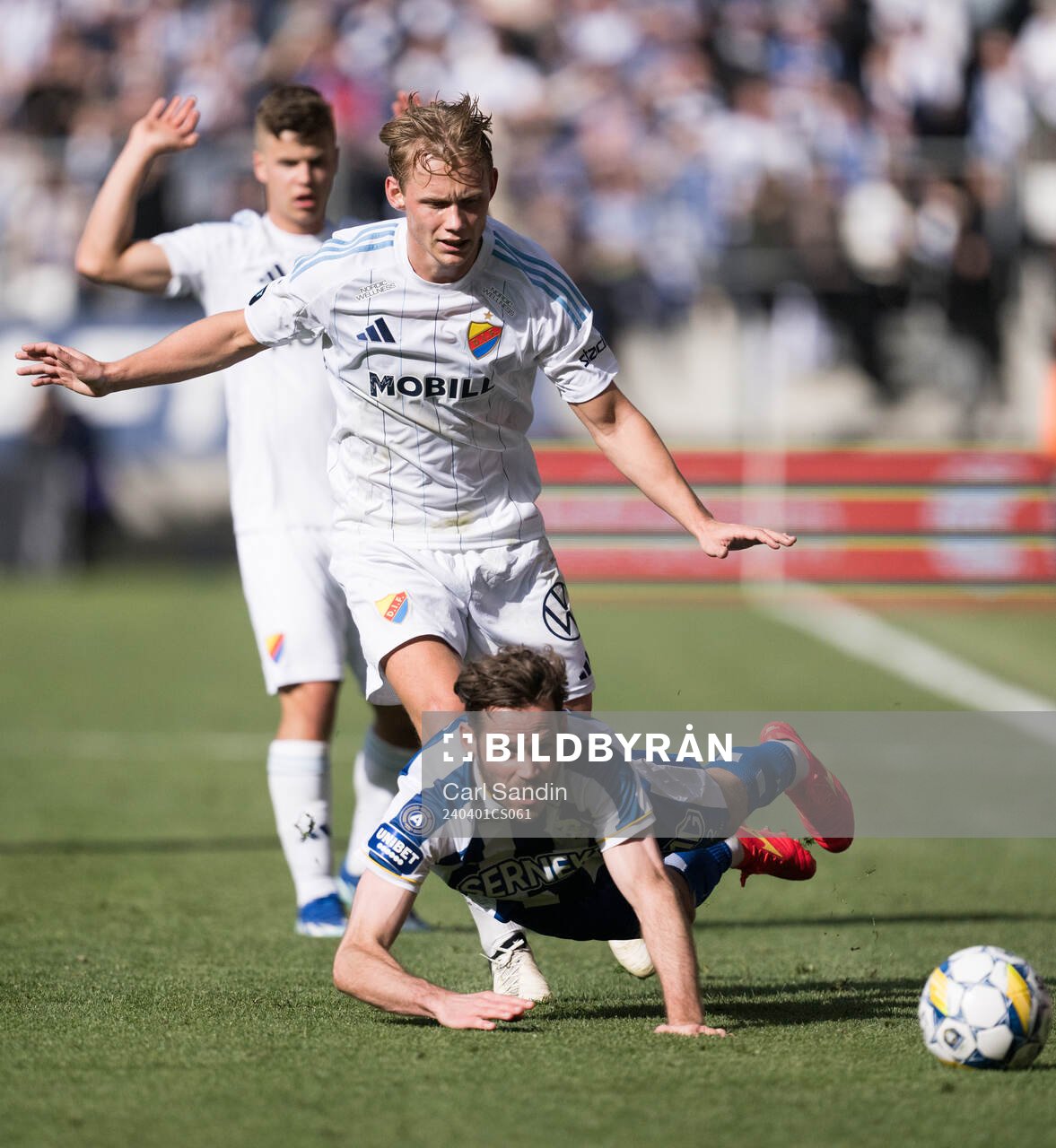 Djurgårdens Tobias Gulliksen och IFK Göteborgs Emil