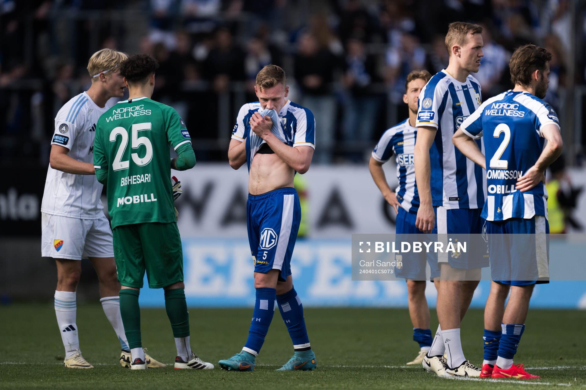IFK Göteborgs Sebastian Ohlsson deppar
