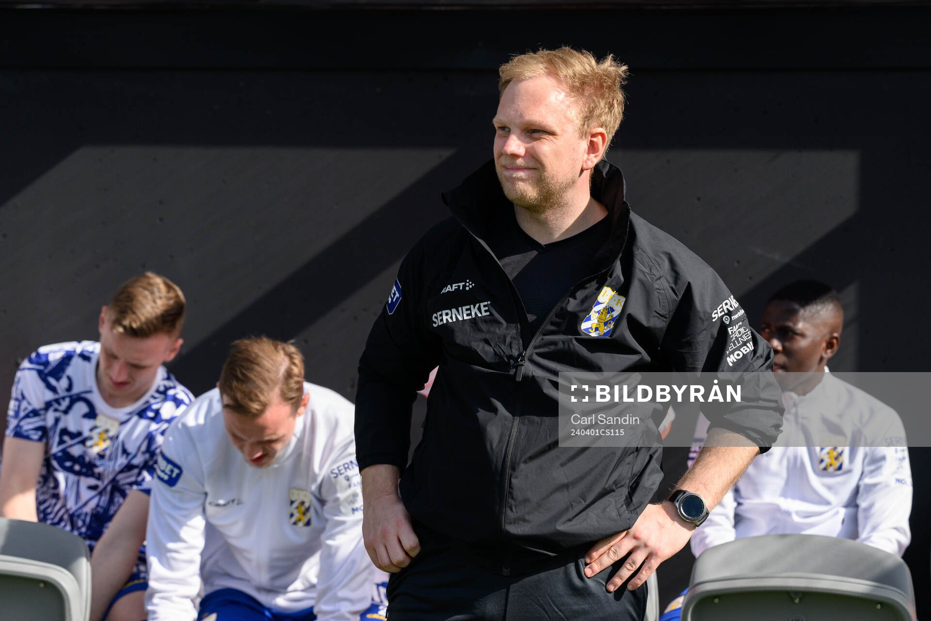 IFK Göteborgs målvaktstränare Johan Wahlund
