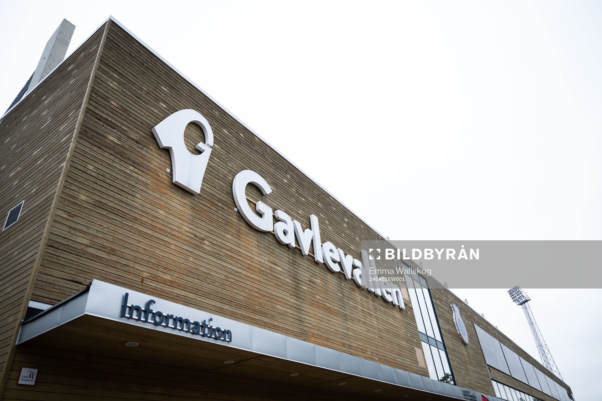 Exteriör vy av Gavlevallen