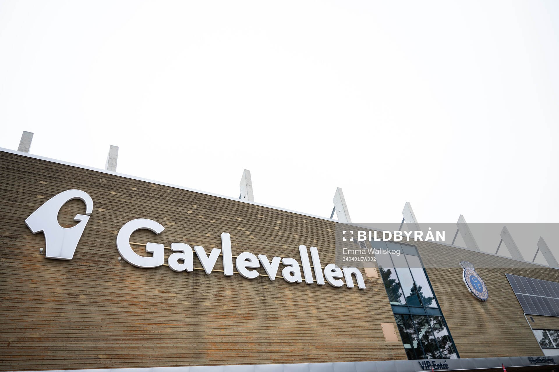 Exteriör vy av Gavlevallen