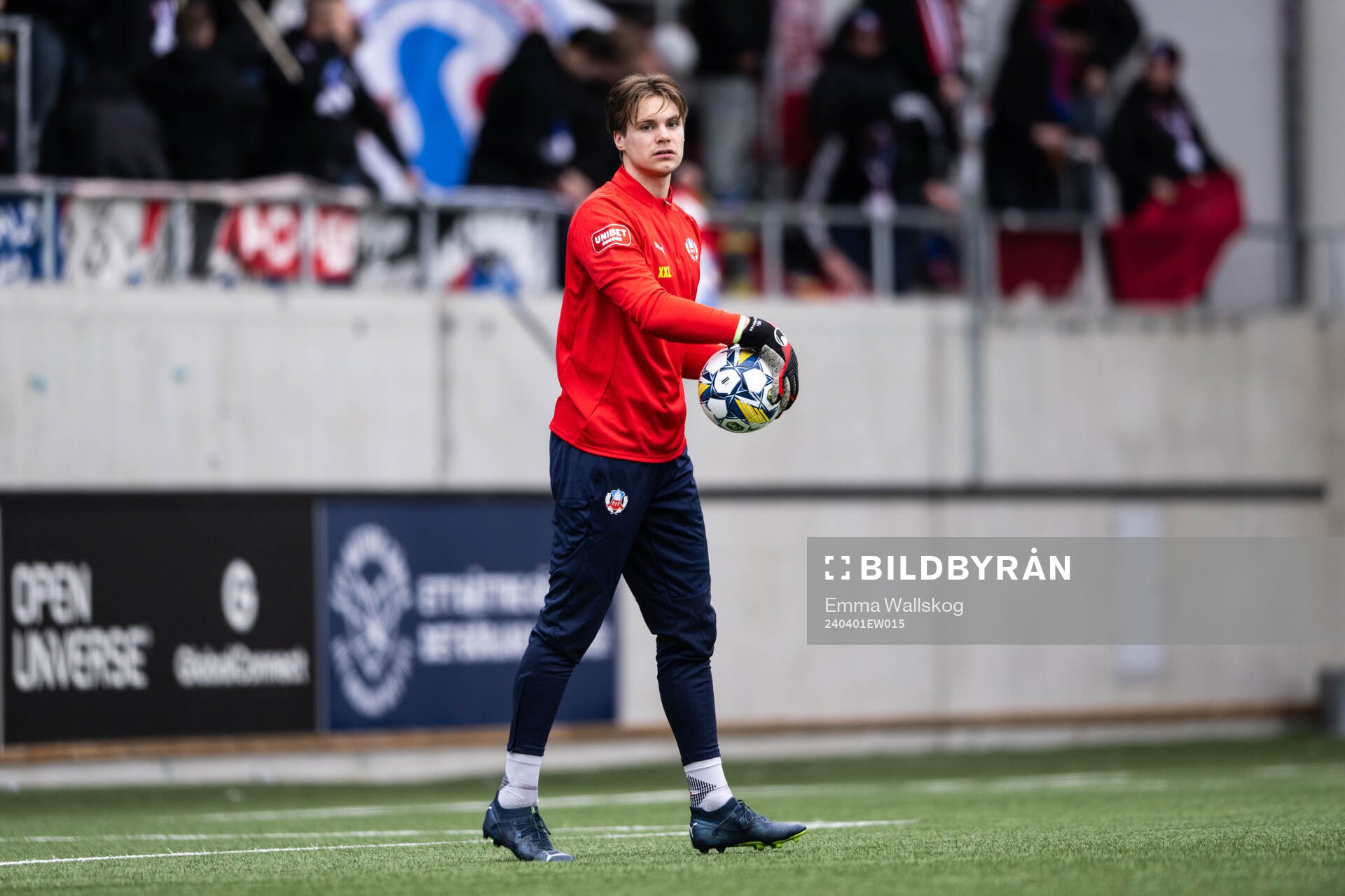 Helsingborgs målvakt Nils Arvidsson