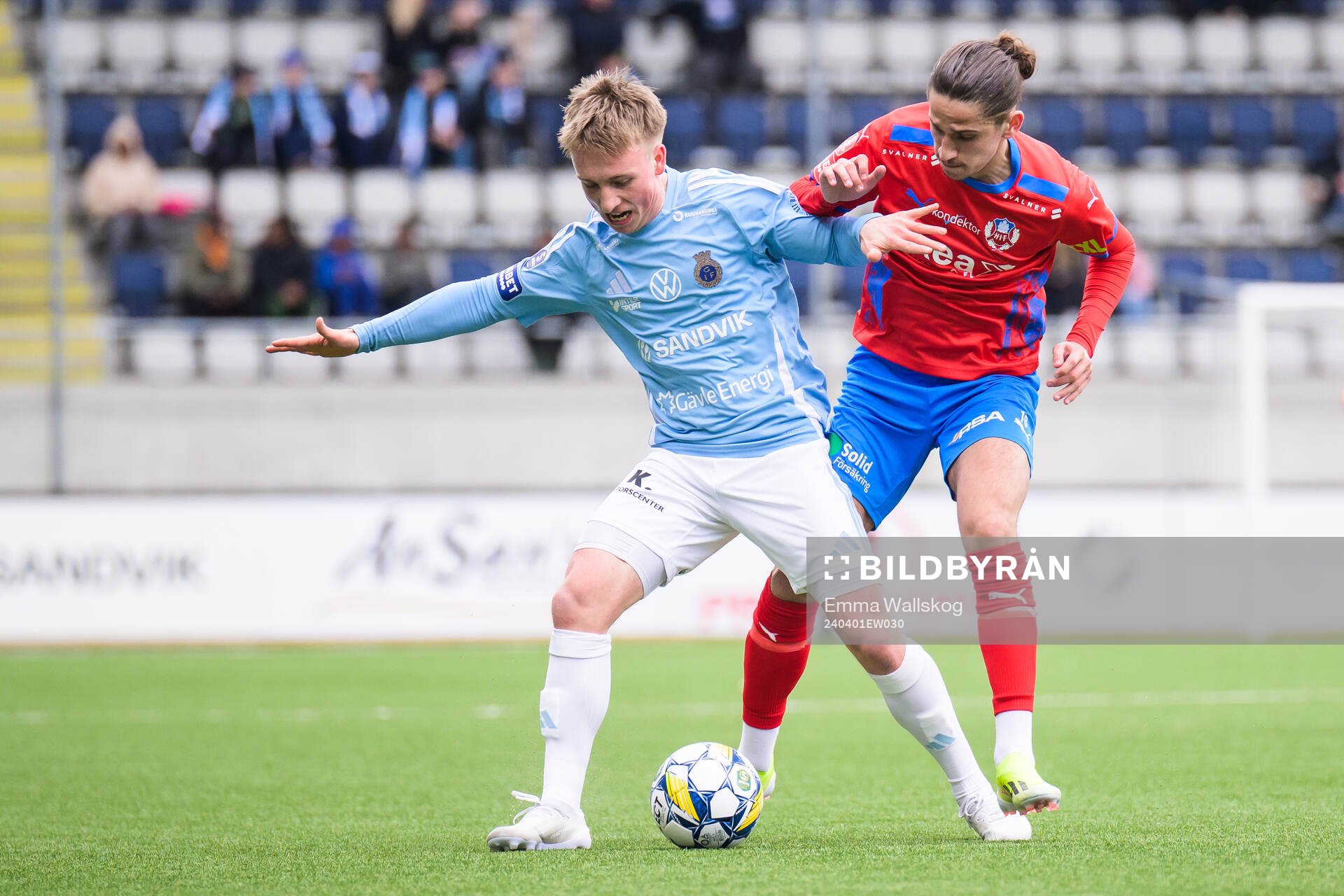 Gefles Constantino Capotondi och Helsingborgs Ervin Gigovic