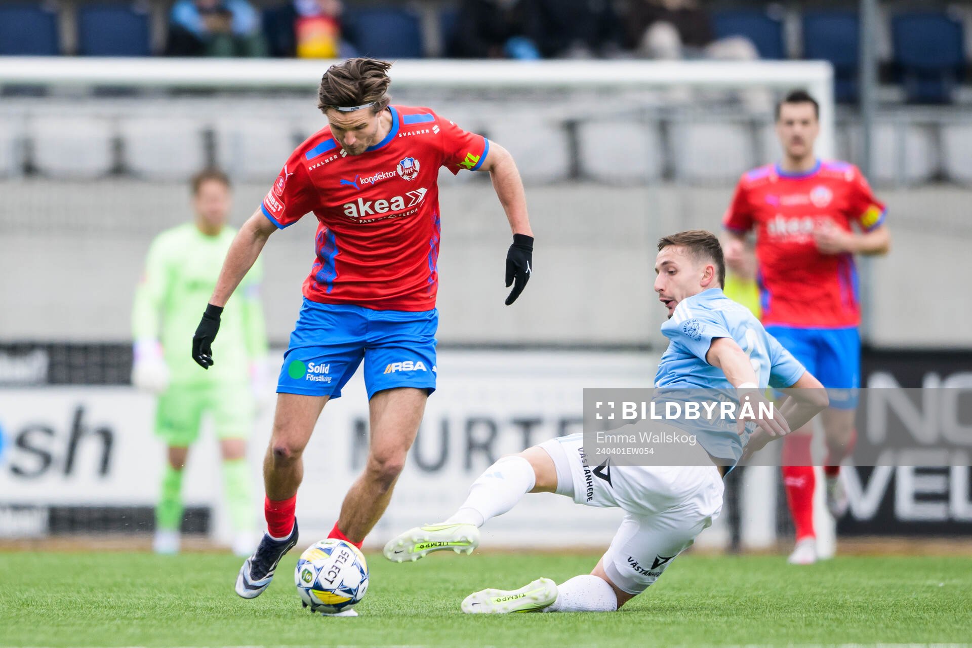 Helsingborgs Wilhelm Loeper och Gefles Lukas Browning