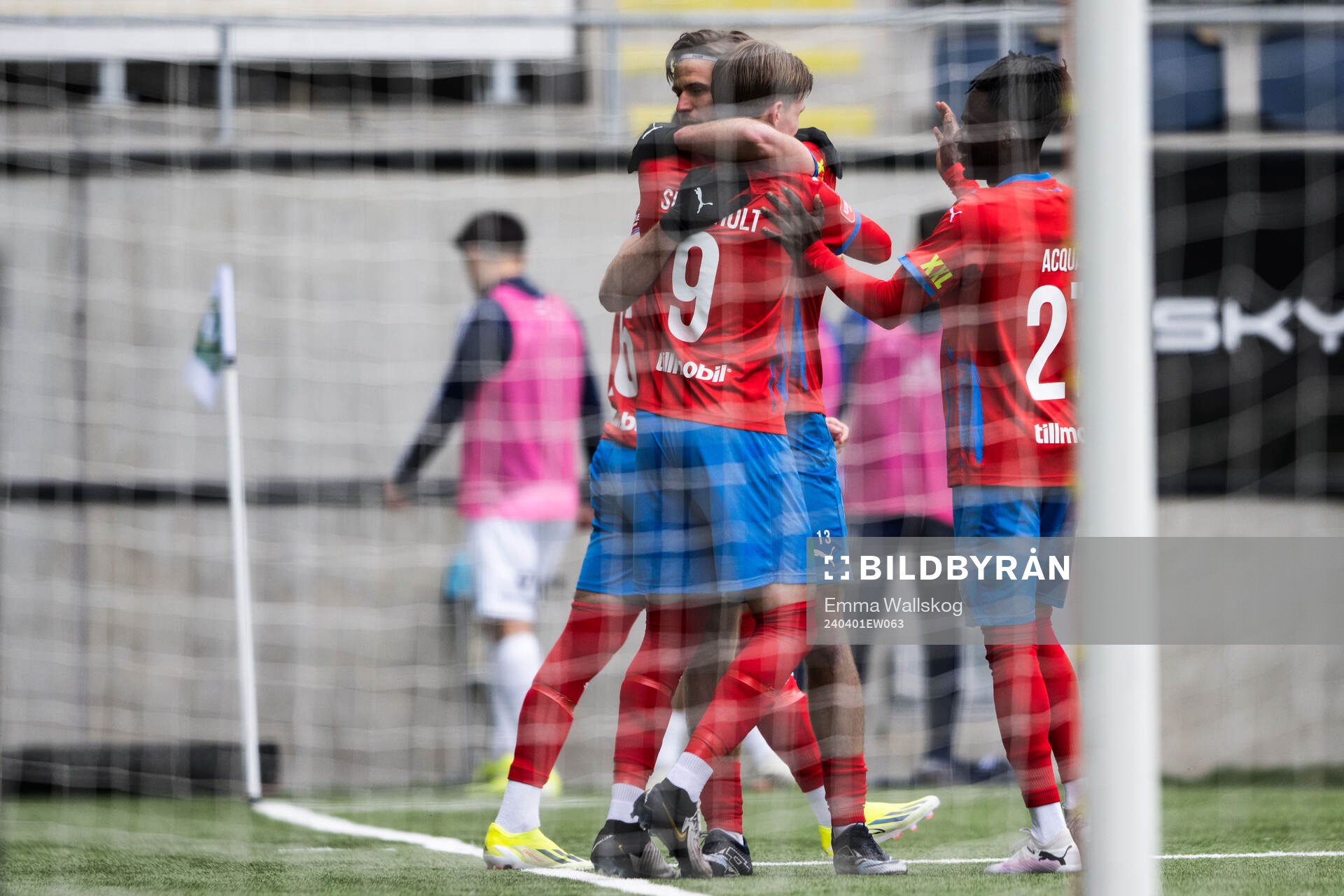 Helsingborgs Wilhelm Loeper, Taylor Silverholt och Benjamin