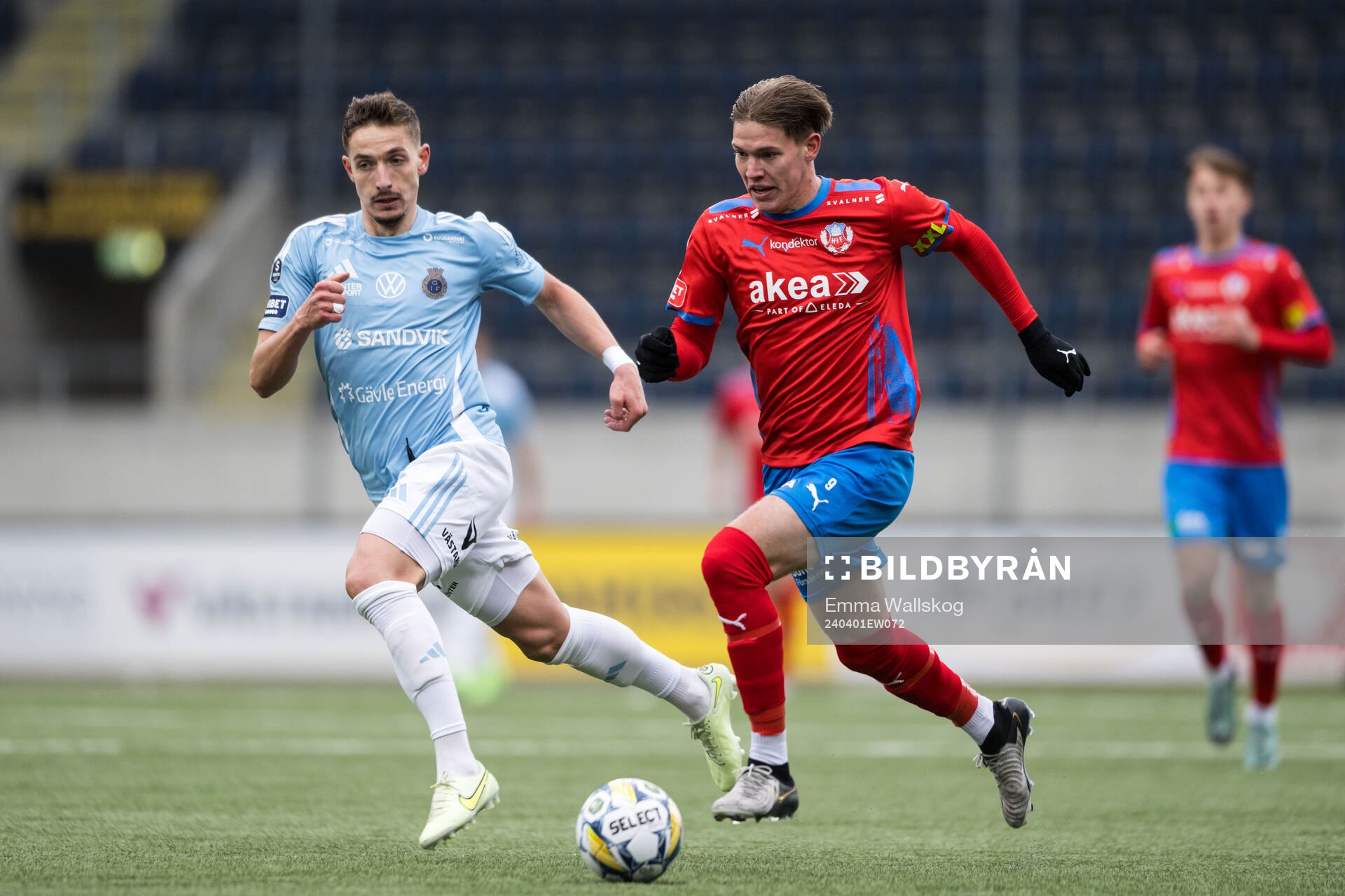 Gefles Lukas Browning Lagerfeldt och Helsingborgs Taylor