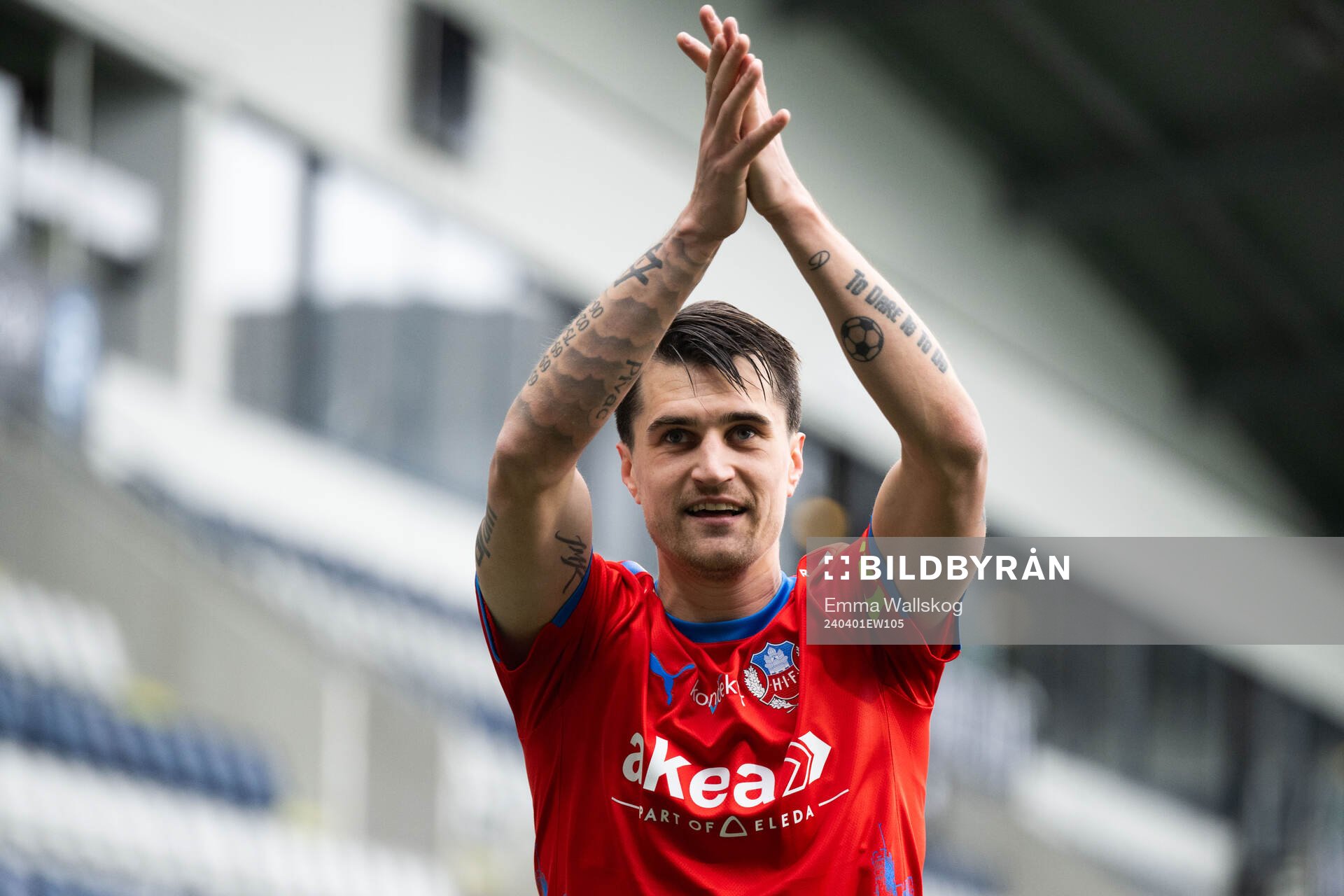 Helsingborgs Jon Birkfeldt jublar