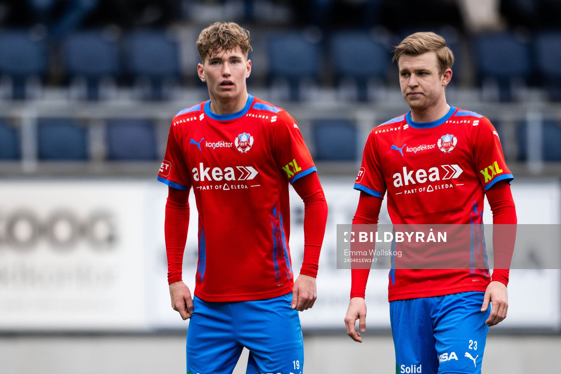 Helsingborgs Benjamin Örn och William Westerlund