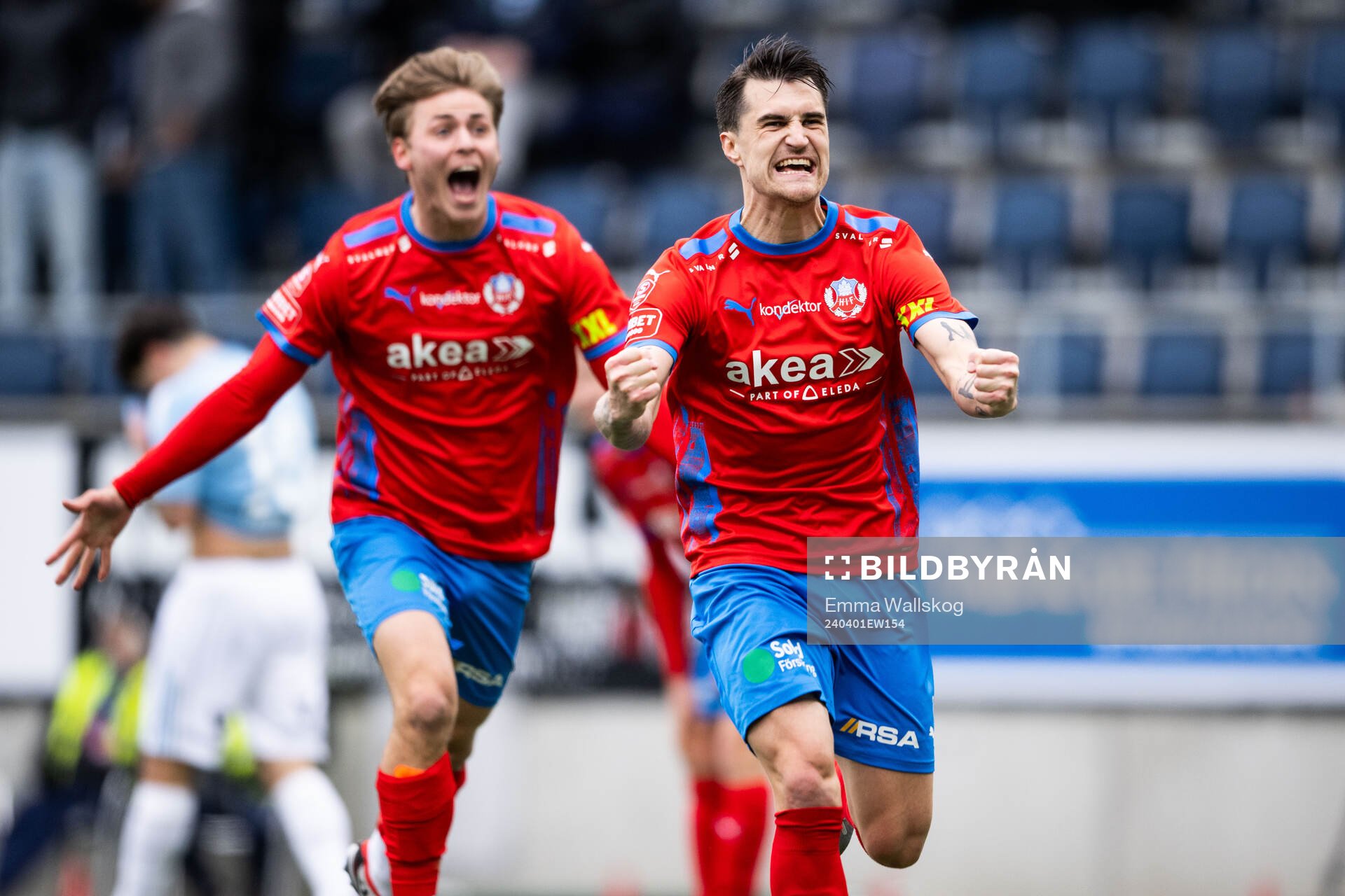 Helsingborgs Jon Birkfeldt jublar