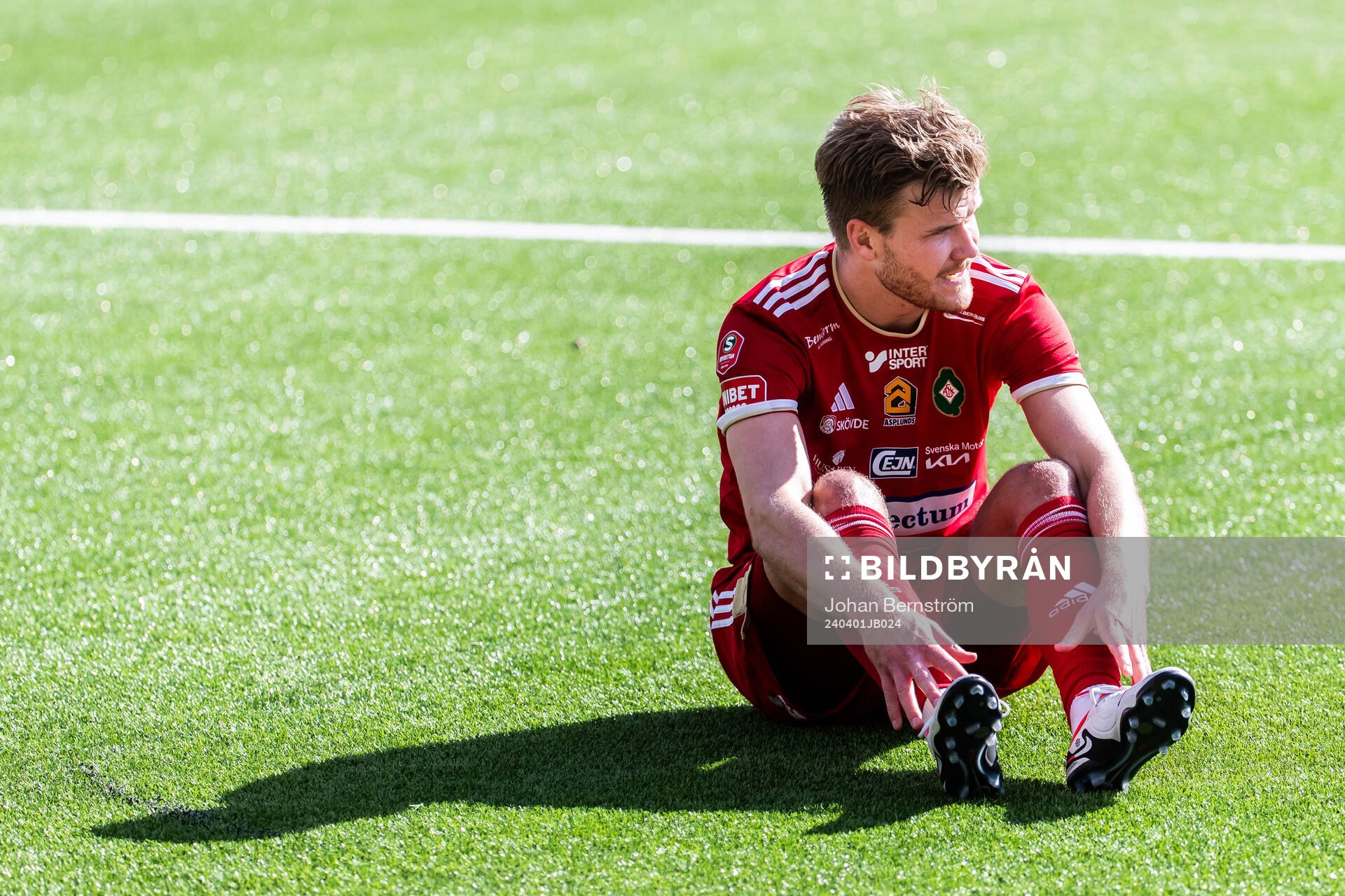 Skövde AIKs Elias Lindell deppar