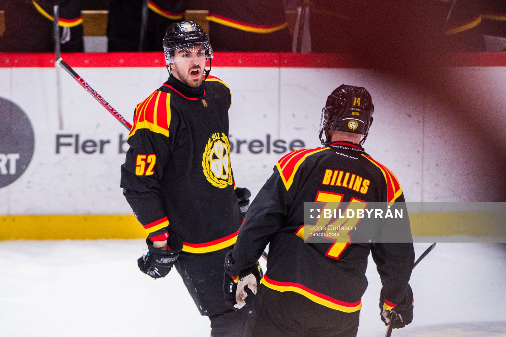 Brynäs Jack Kopacka jublar