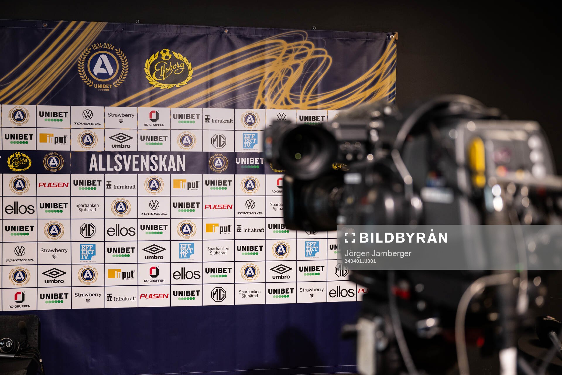 Backdrop för intervjuer
