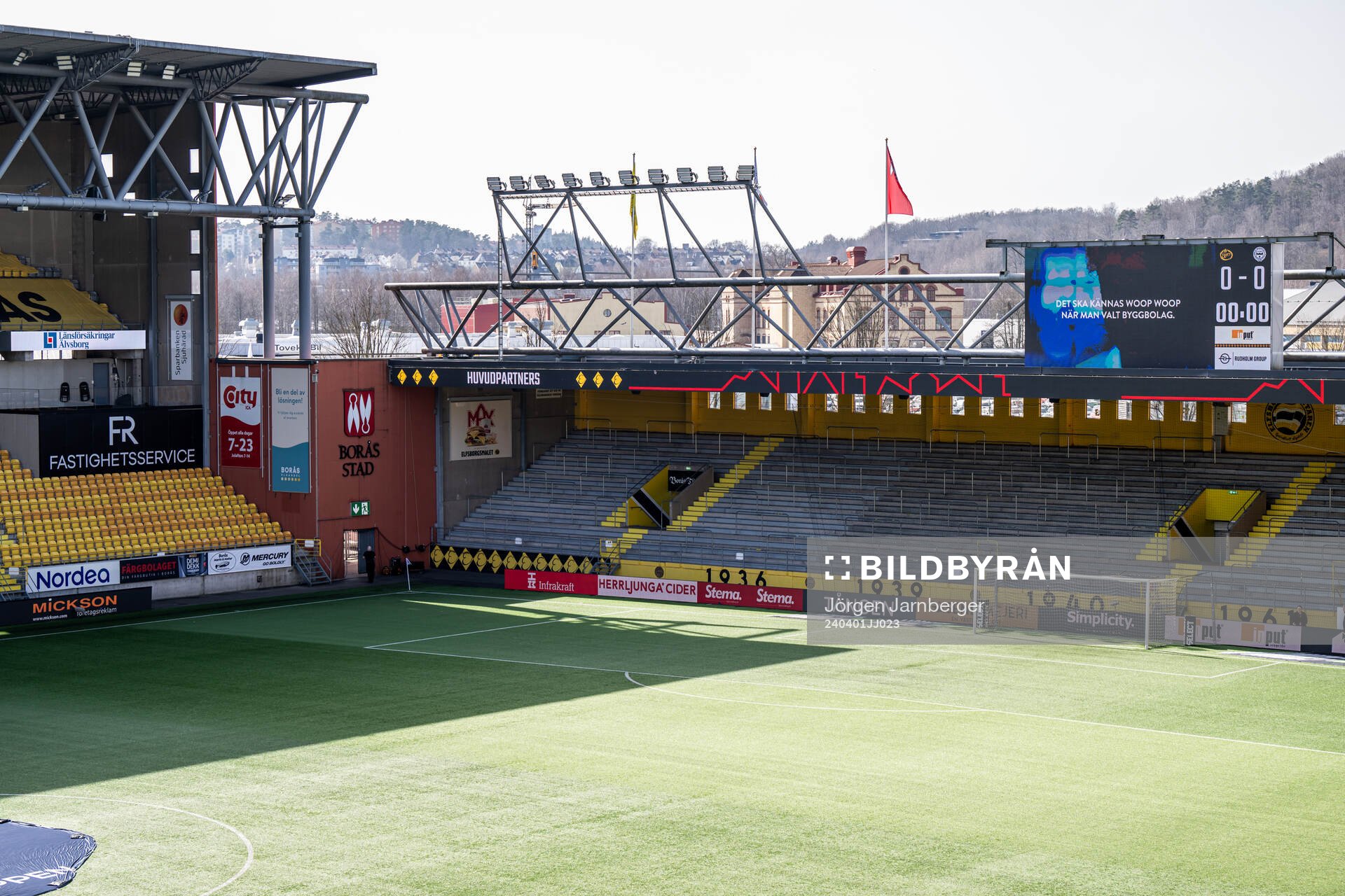 Översiktsbild Borås Arena