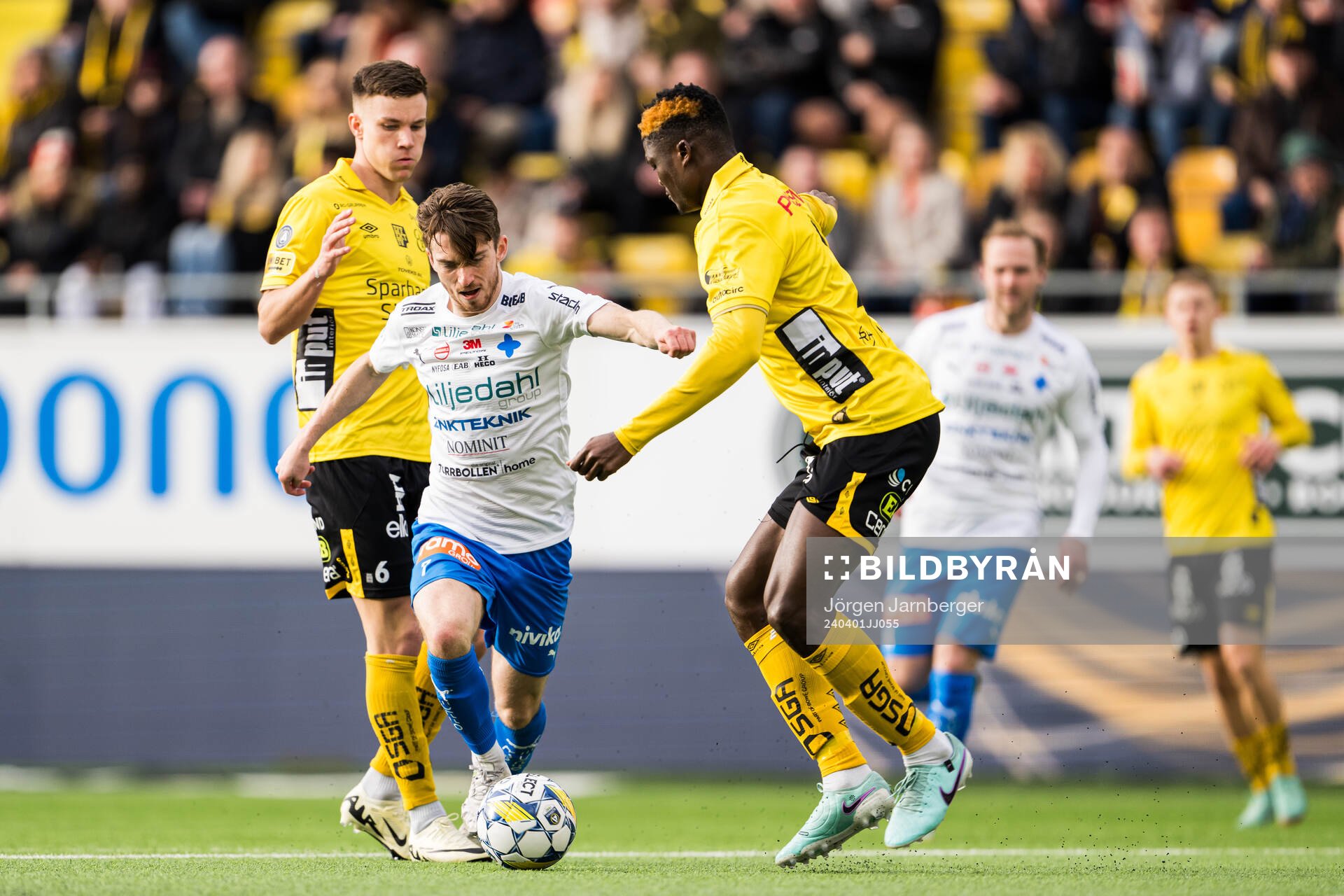 Värnamos Carl Johansson och Elfsborgs Andri Fannar