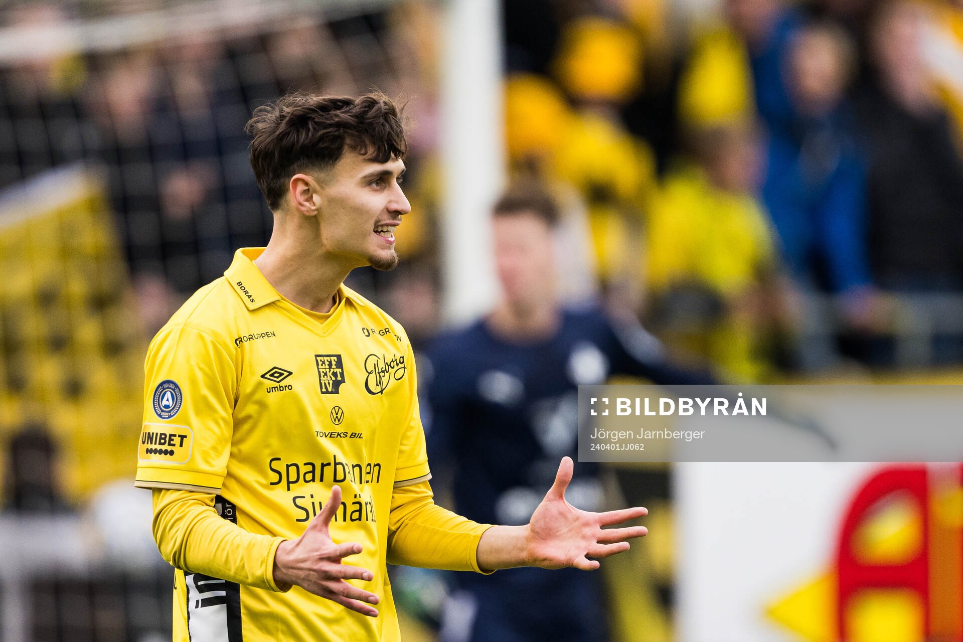 Elfsborgs Camil Jebara reagerar