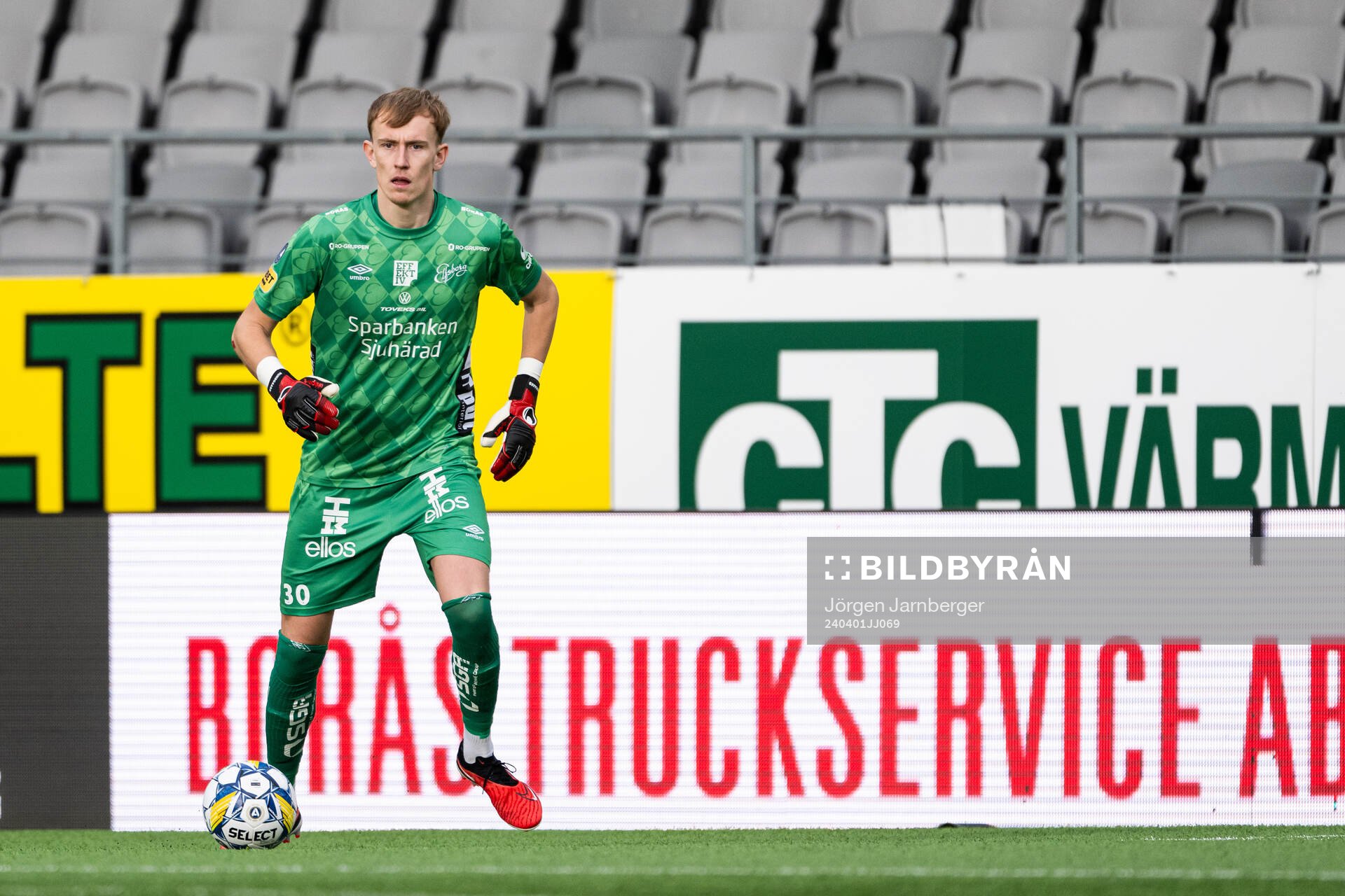Elfsborgs målvakt Marcus Bundgaard