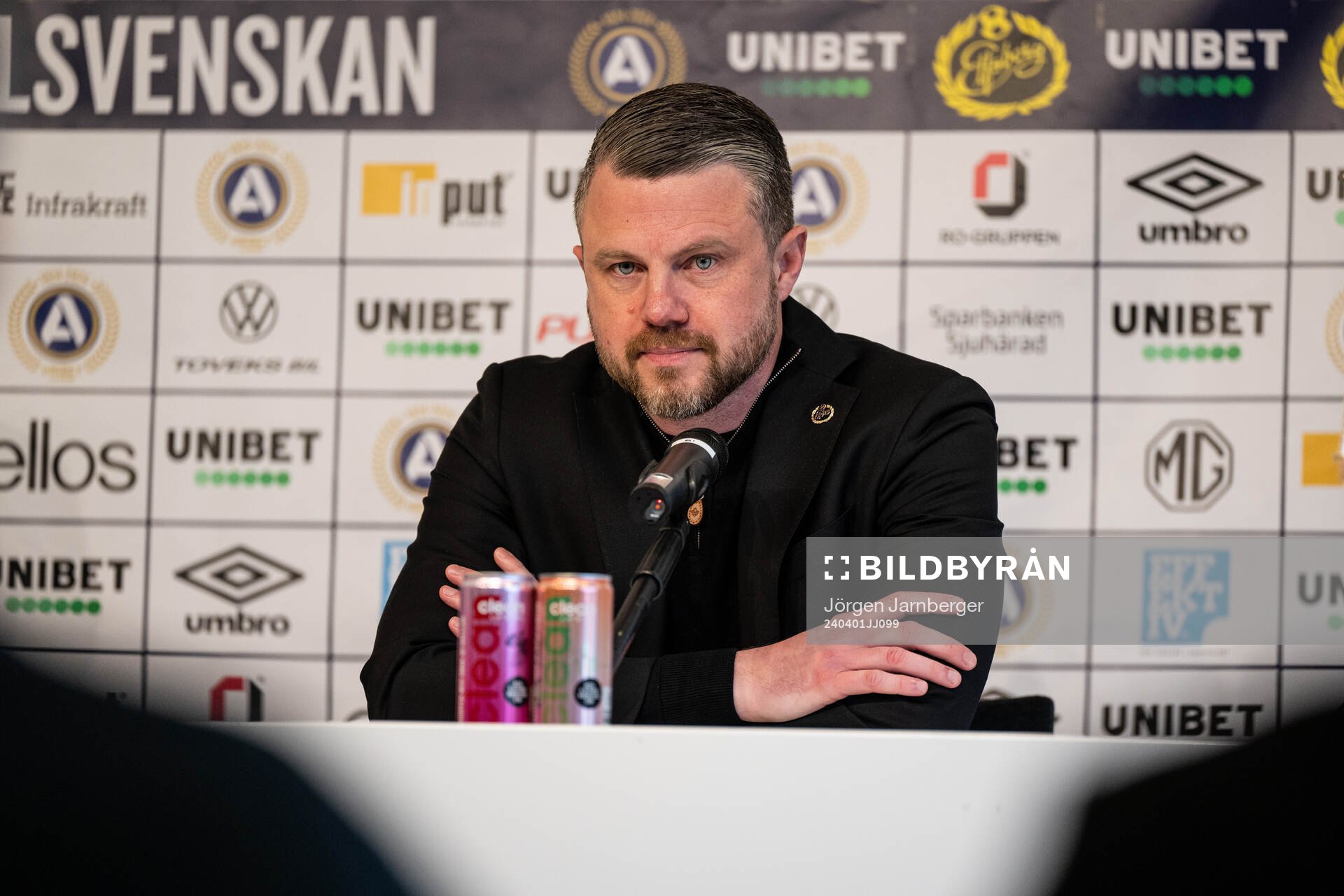 Elfsborgs manager Jimmy Thelin
