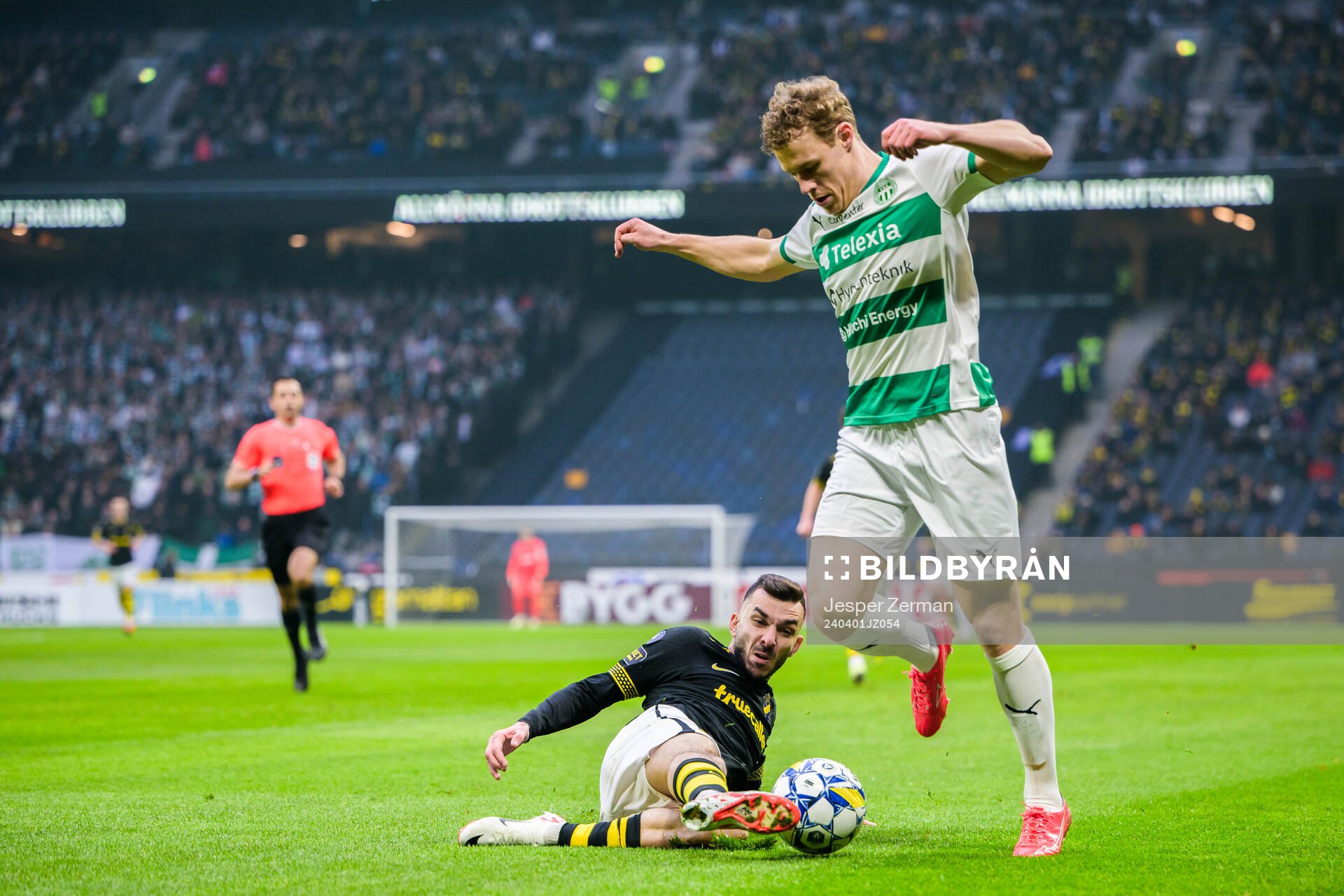 AIKs Ioannis Pittas och Västerås Herman Magnusson