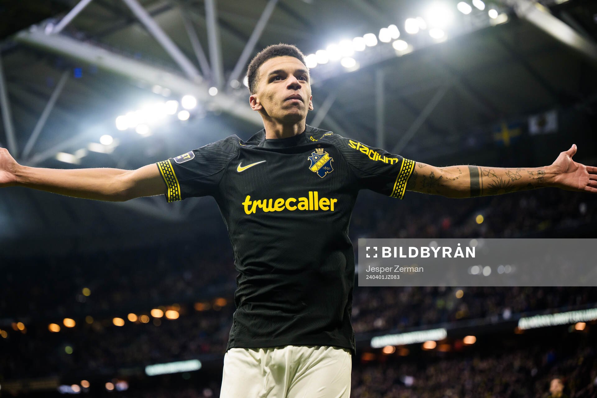 AIKs Rui Modesto jublar