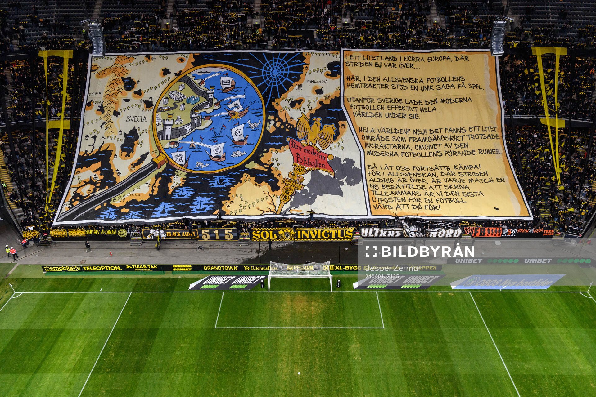 AIKs tifo