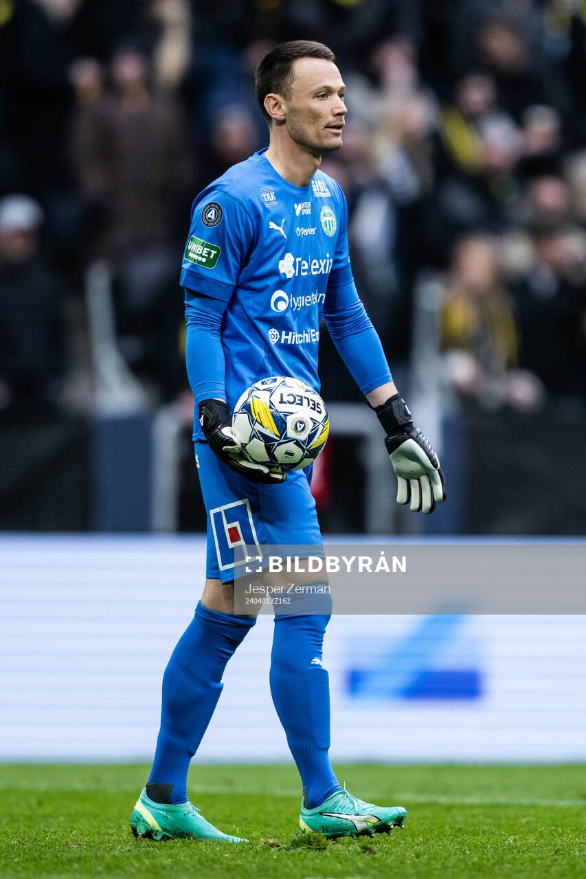 Västerås målvakt Anton Fagerström