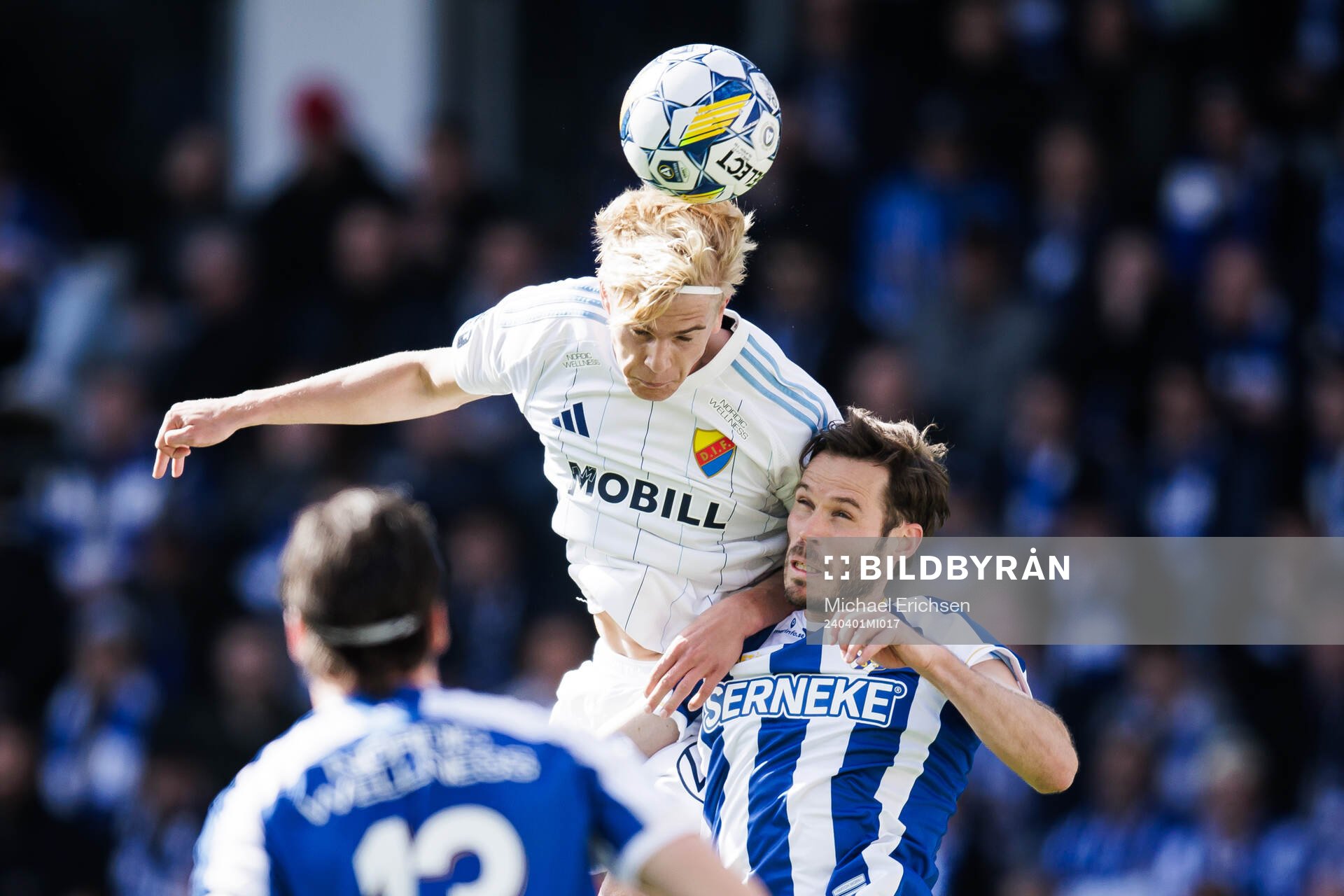 Djurgårdens Lucas Bergvall och IFK Göteborgs Emil
