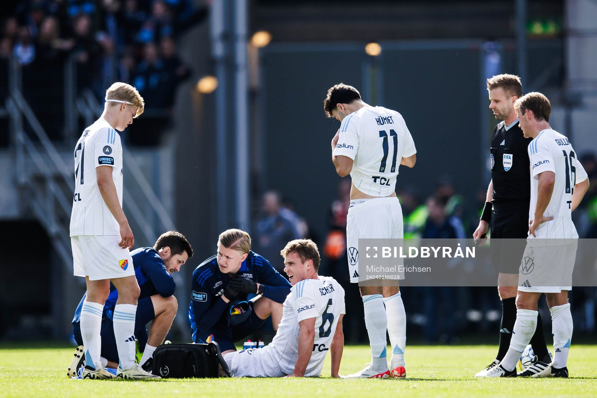 Djurgårdens Rasmus Schuller med skada