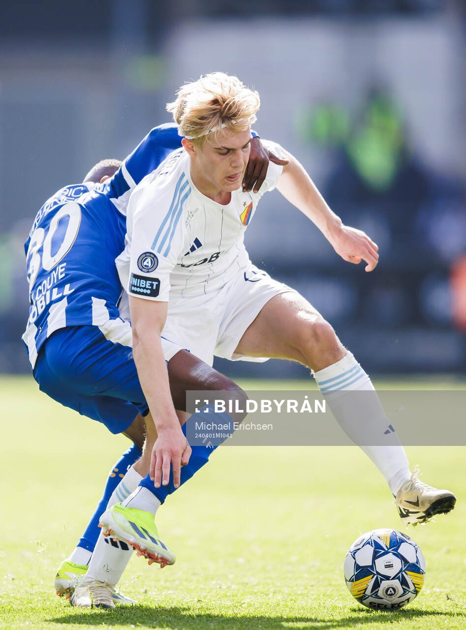 IFK Göteborgs Malick Junior Yalcouye och Djurgårdens