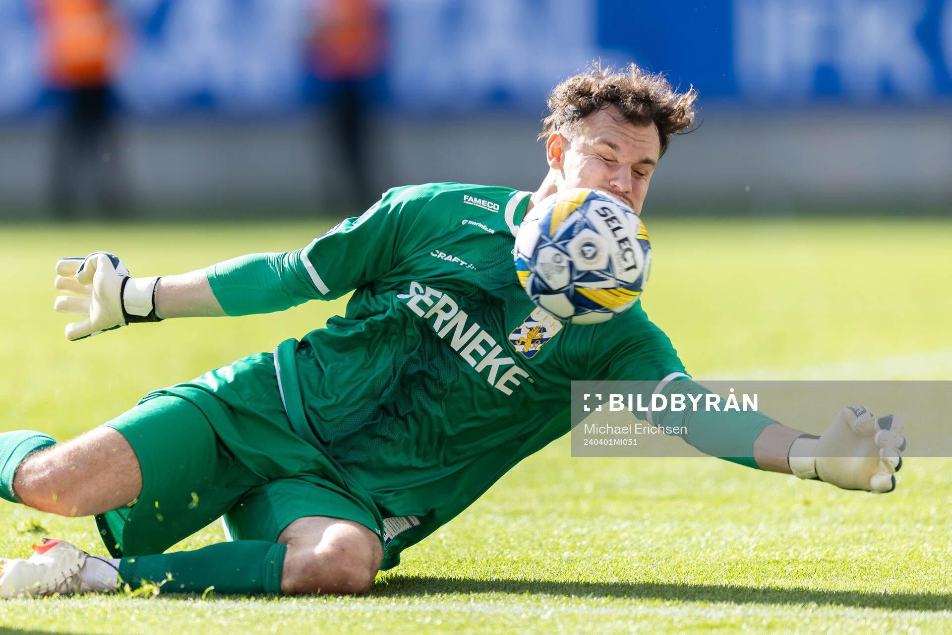 IFK Göteborgs målvakt Elis Bishesari