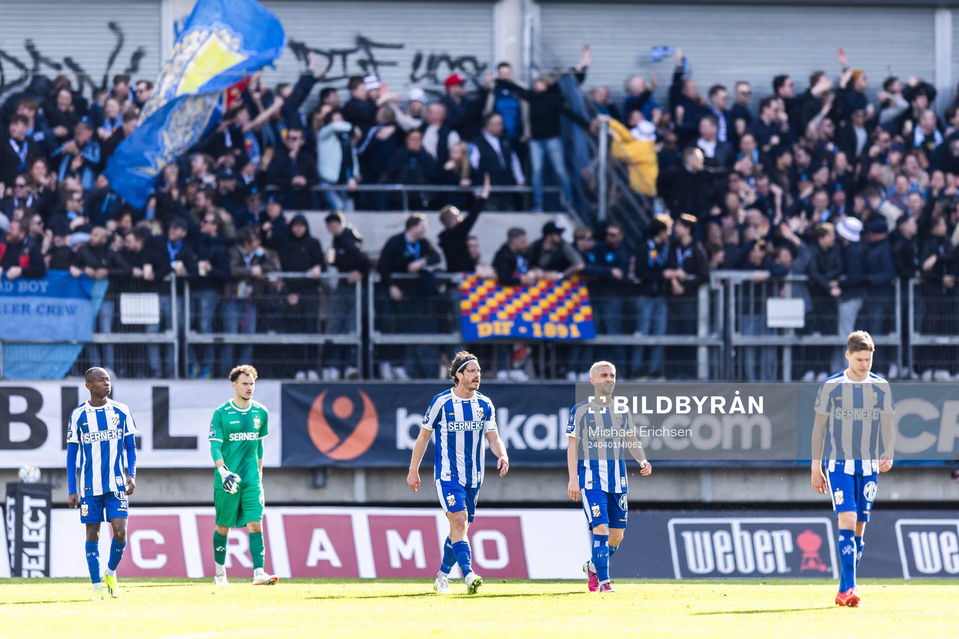 IFK Göteborgs spelare deppar