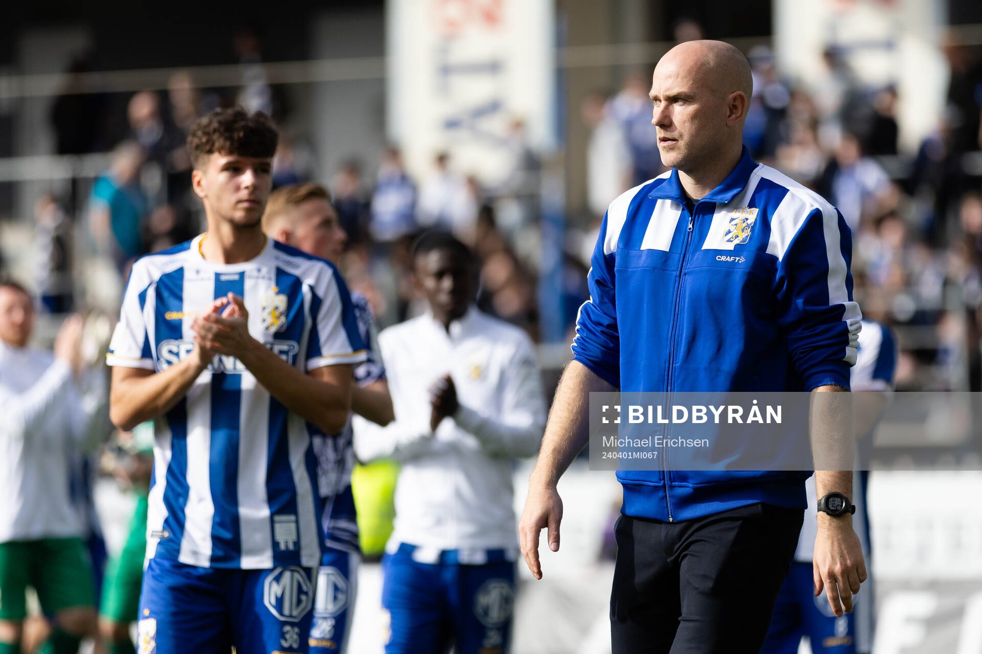 IFK Göteborgs tränare Jens Berthel Askou deppar