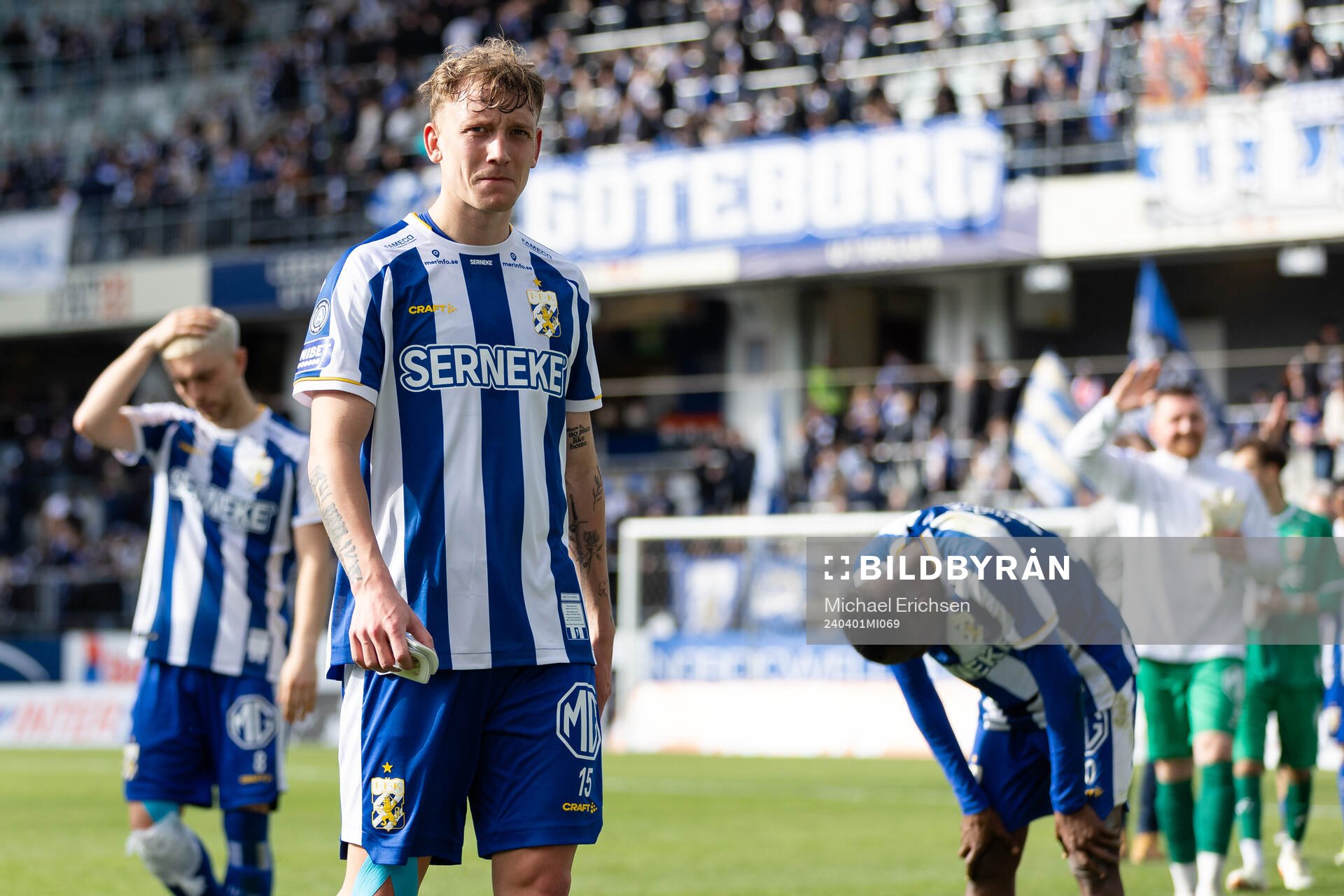 IFK Göteborgs Sebastian Hausner deppar