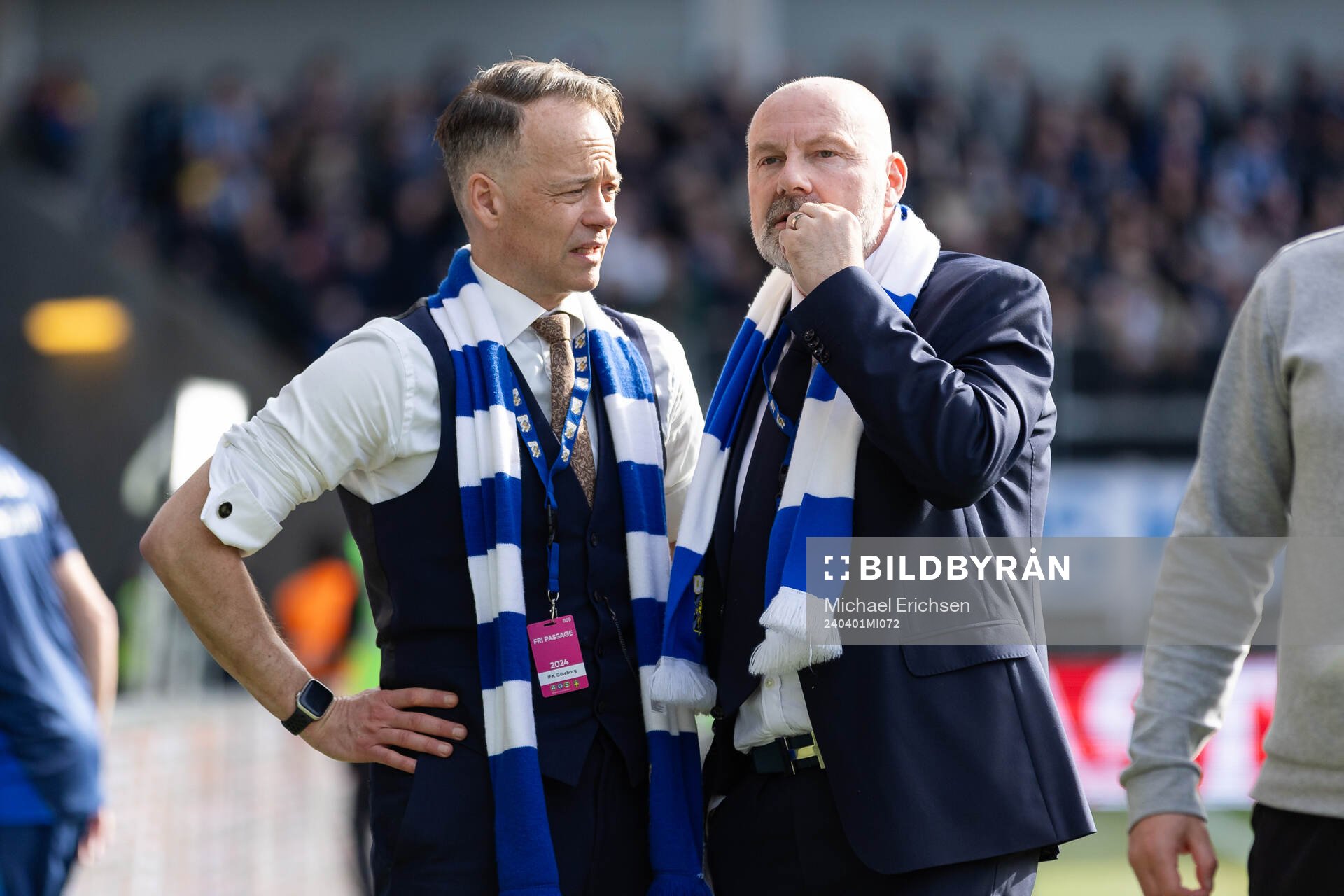 IFK Göteborgs ordförande Rickard Berkling och