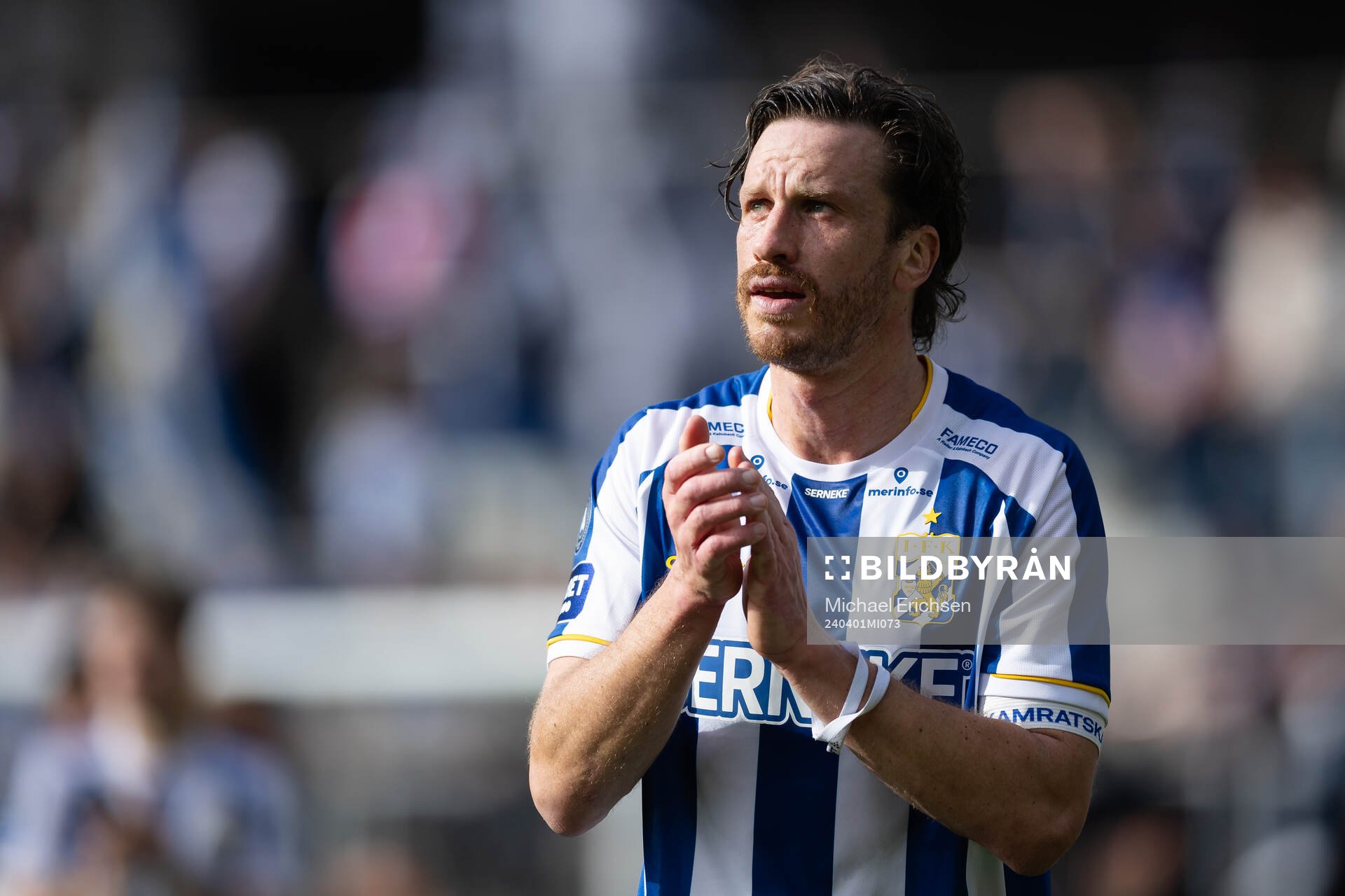IFK Göteborgs Gustav Svensson deppar