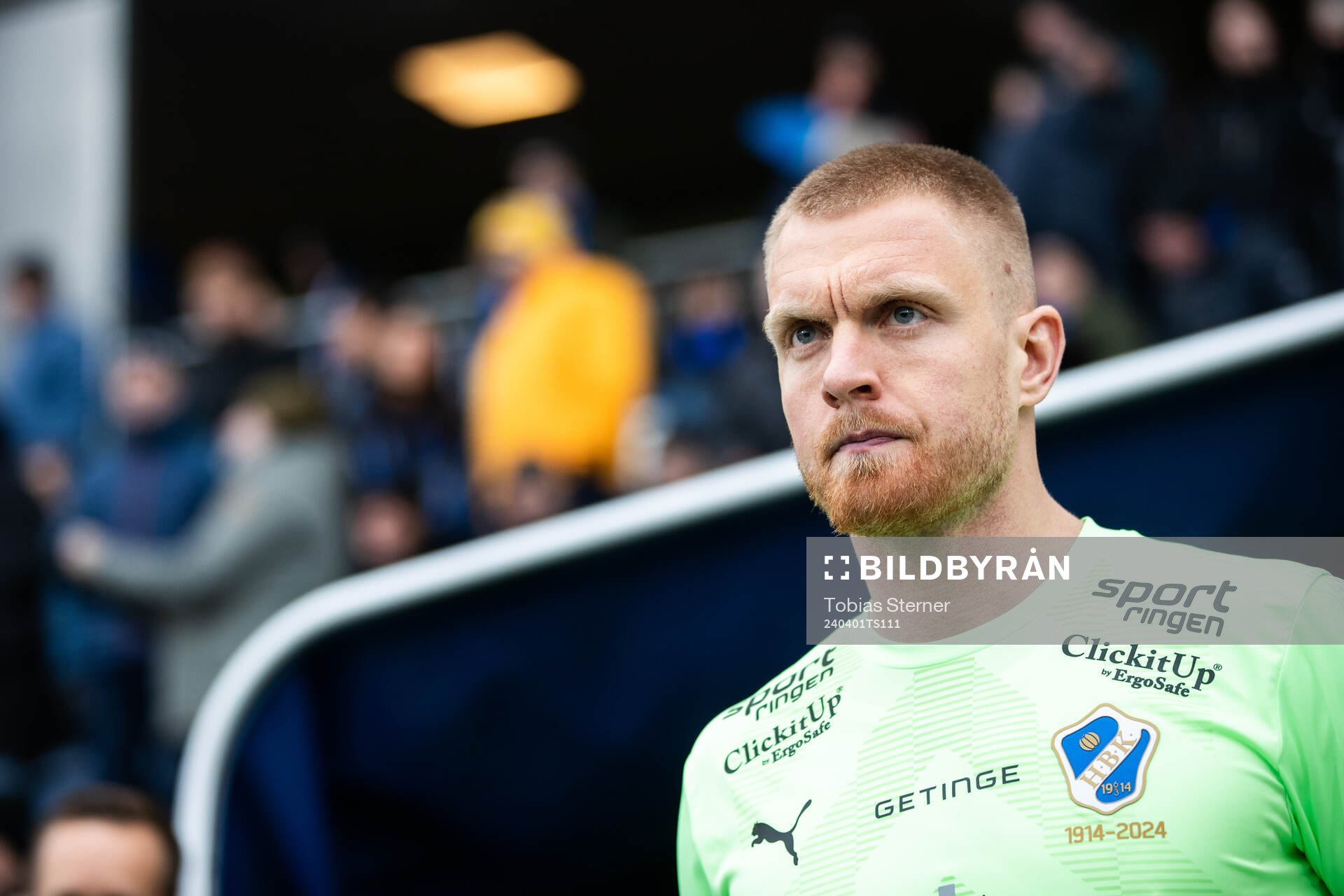 Halmstads målvakt Tim Erlandsson