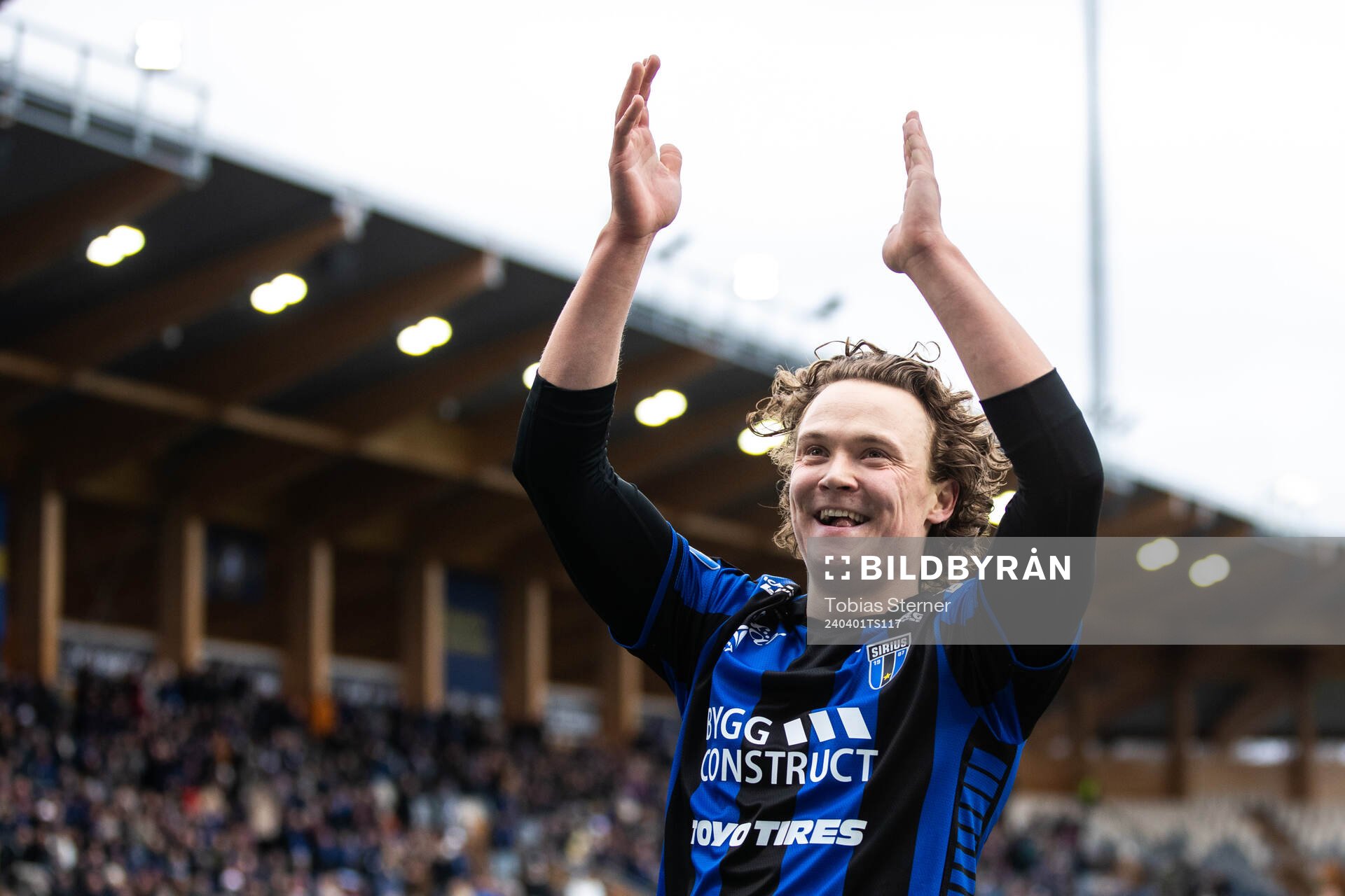 Sirius Herman Sjögrell jublar