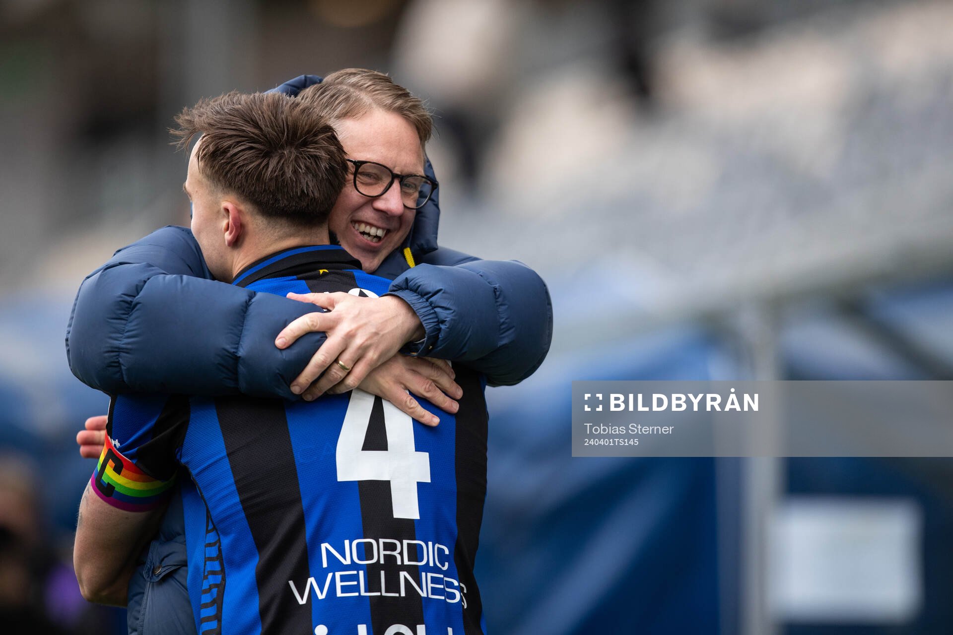 Sirius klubbdirektör Christer Abrahamsson och Henrik