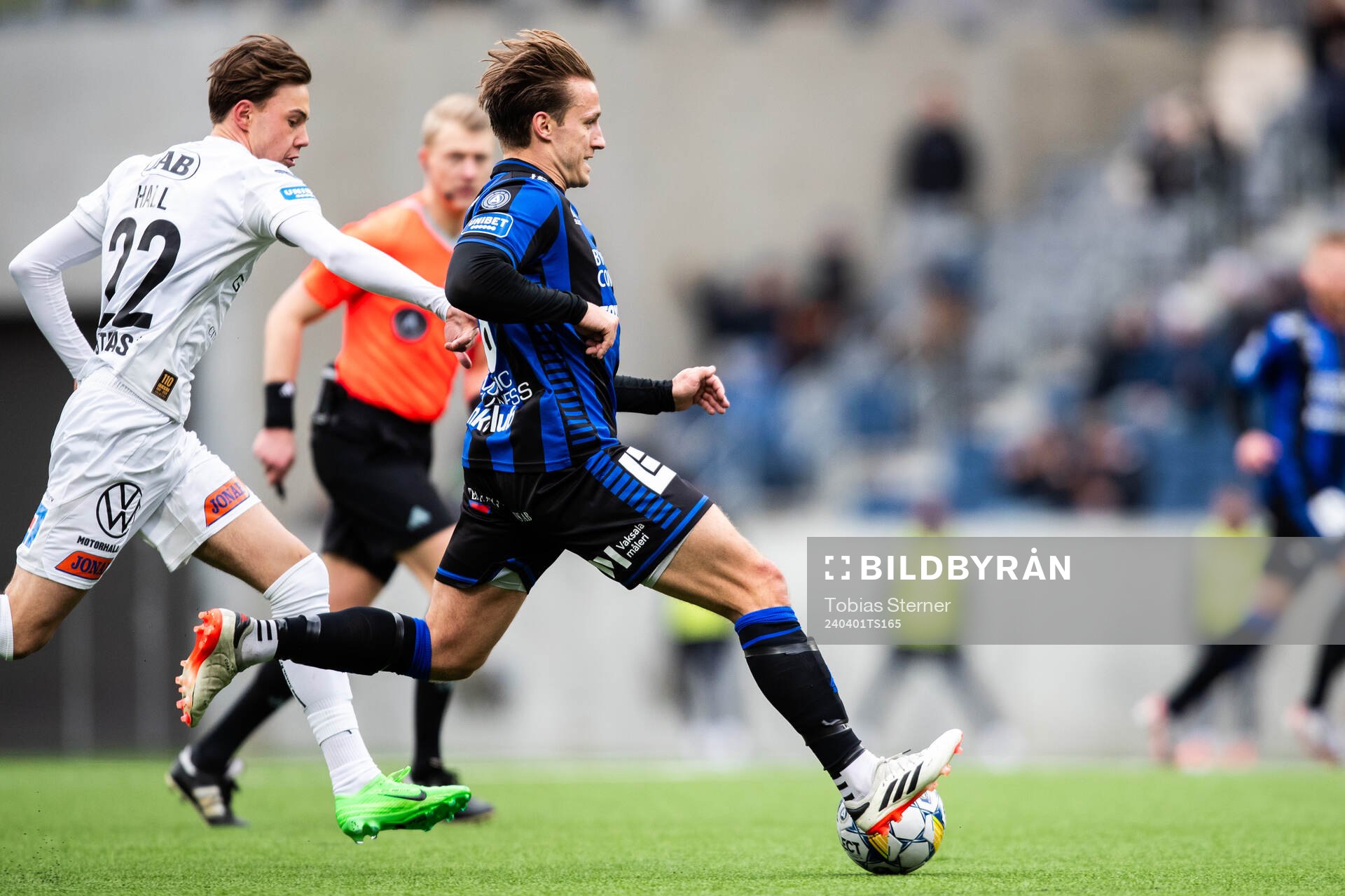 Halmstads Alex Hall och Sirius Daniel Stensson