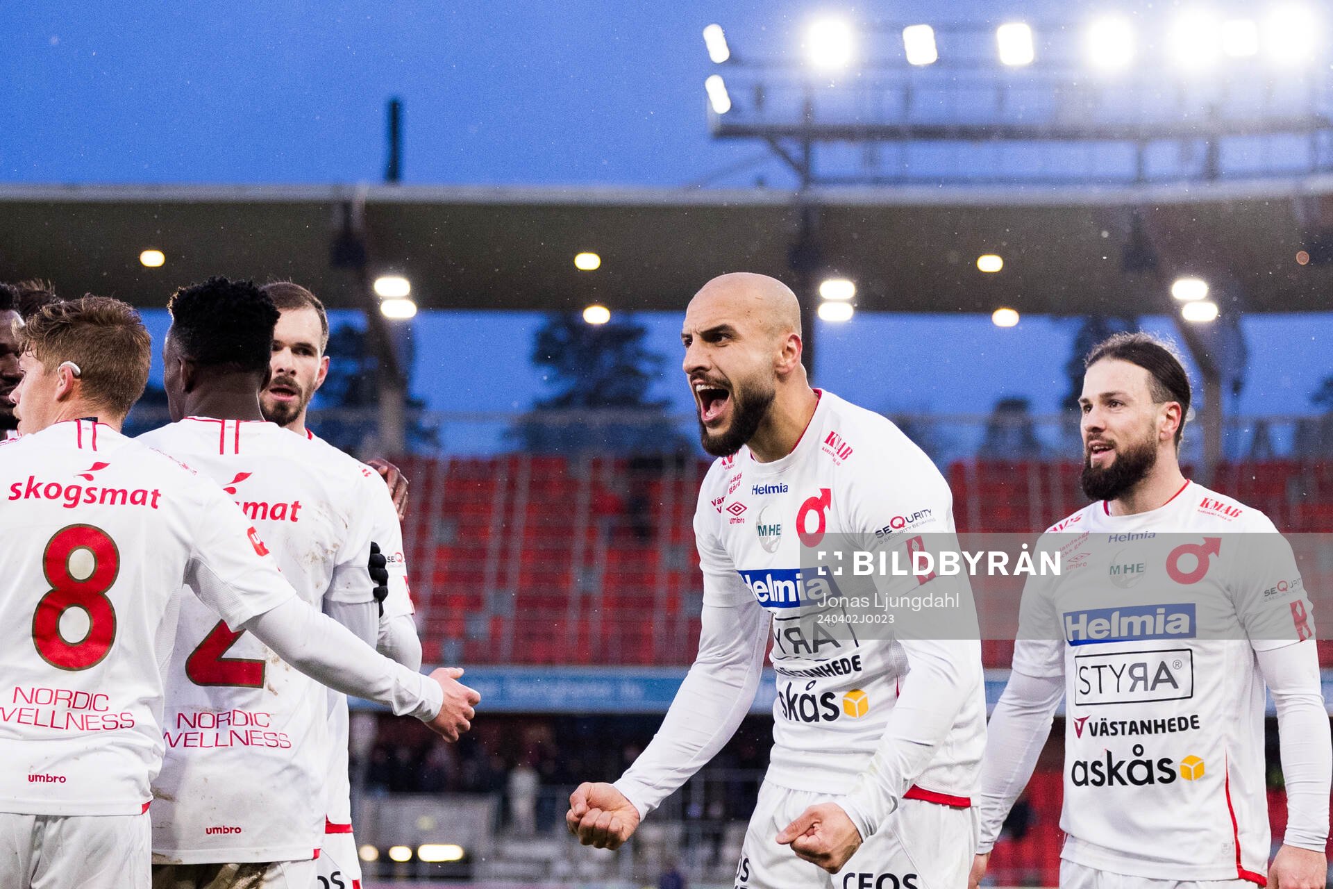 Degerfors Pashang Abdulla jublar