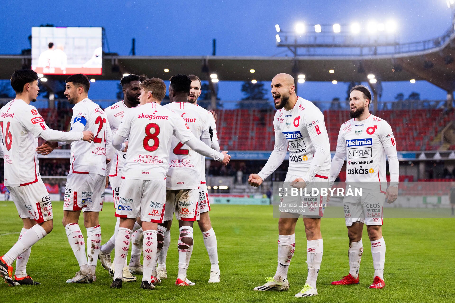 Degerfors Pashang Abdulla jublar